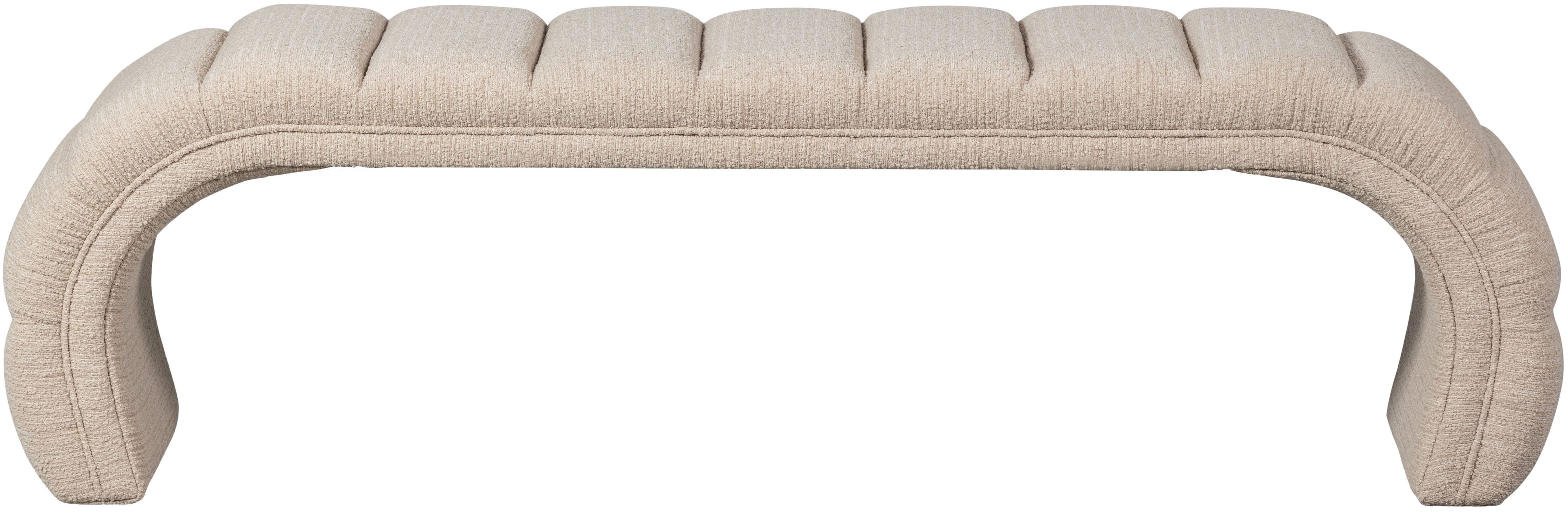 WOOOD Bank Traffic, Sitzbank mit grob gewebten Stoff, Breite 163 cm