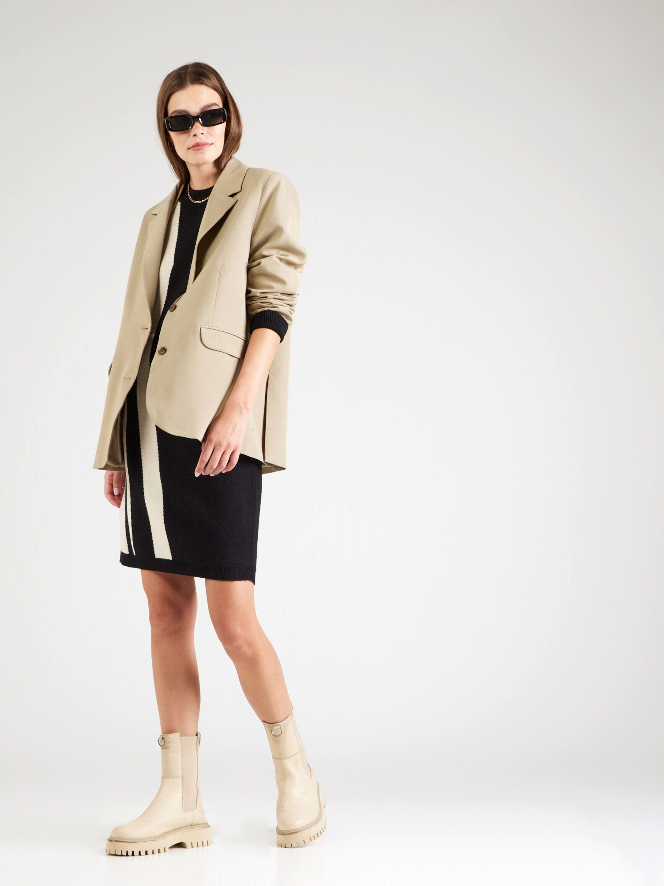 Object Midikleid OBJRay (1-tlg) Plain/ohne Details