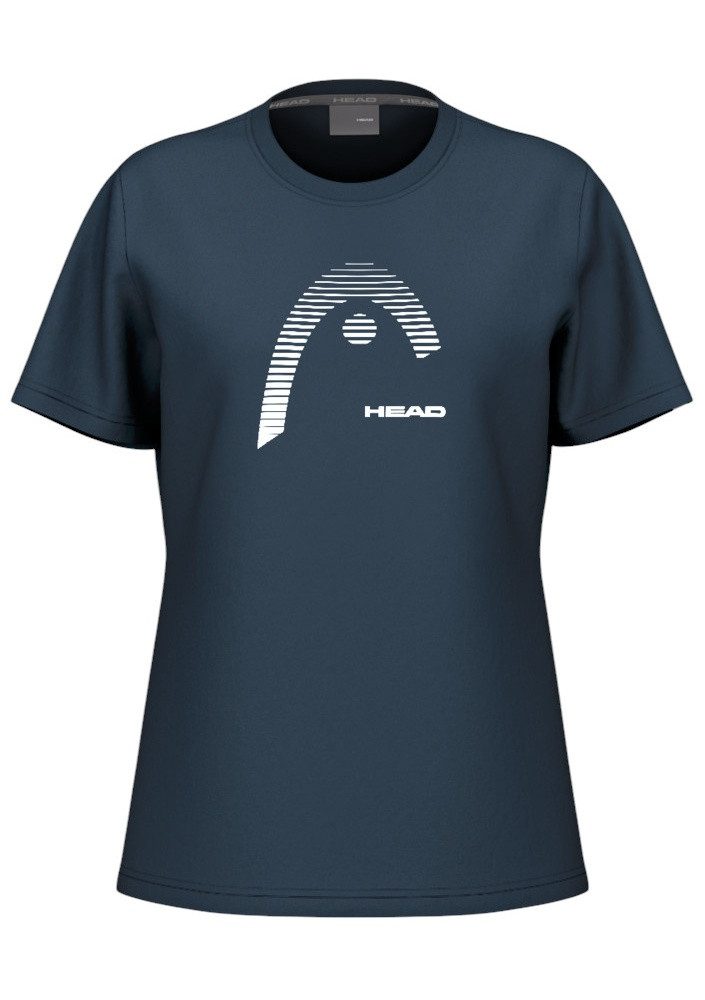 Head Tennisshirt Lara (schnelltrocknend) navyblau Damen