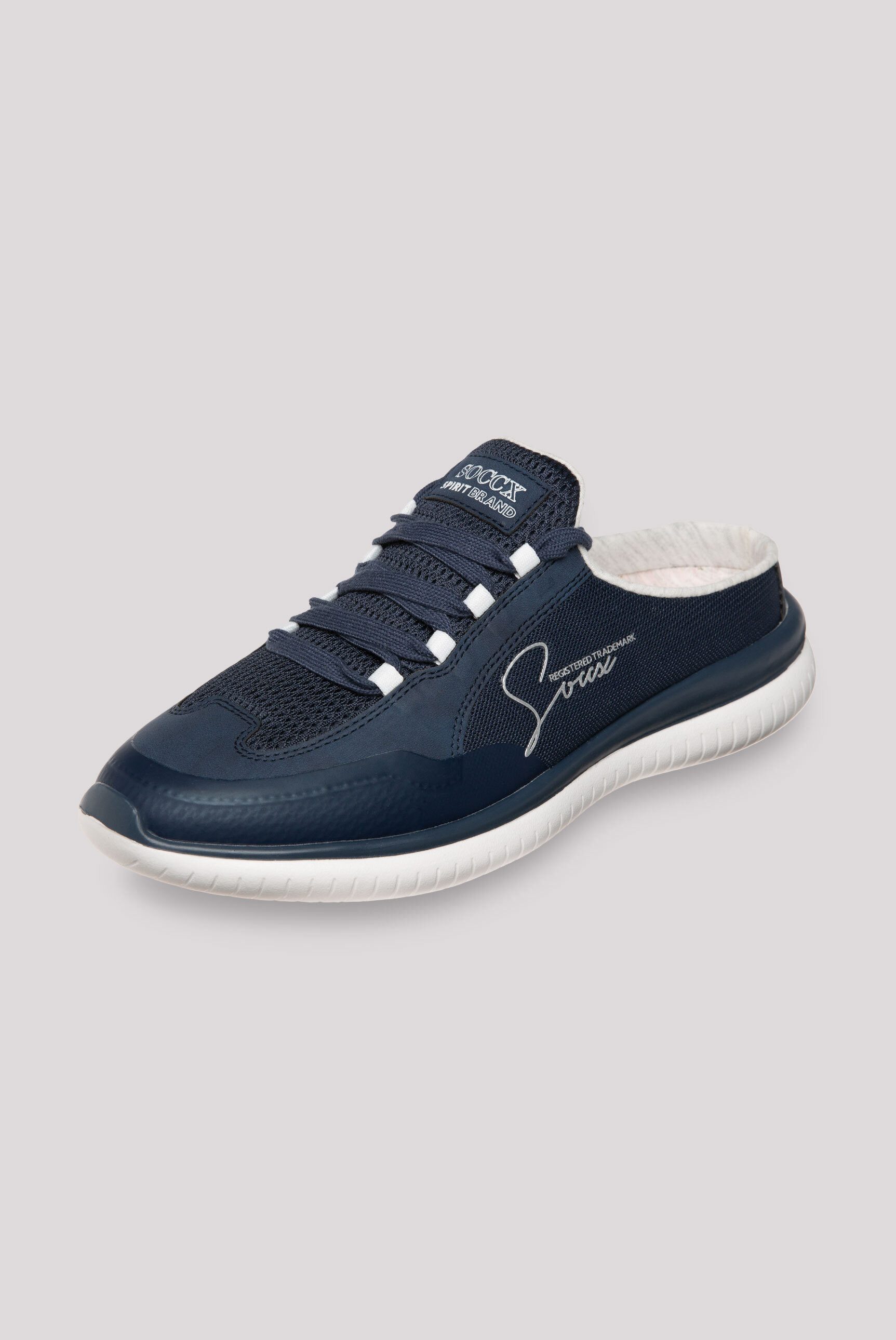 SOCCX Slip-On Sneaker mit Wechselfußbett