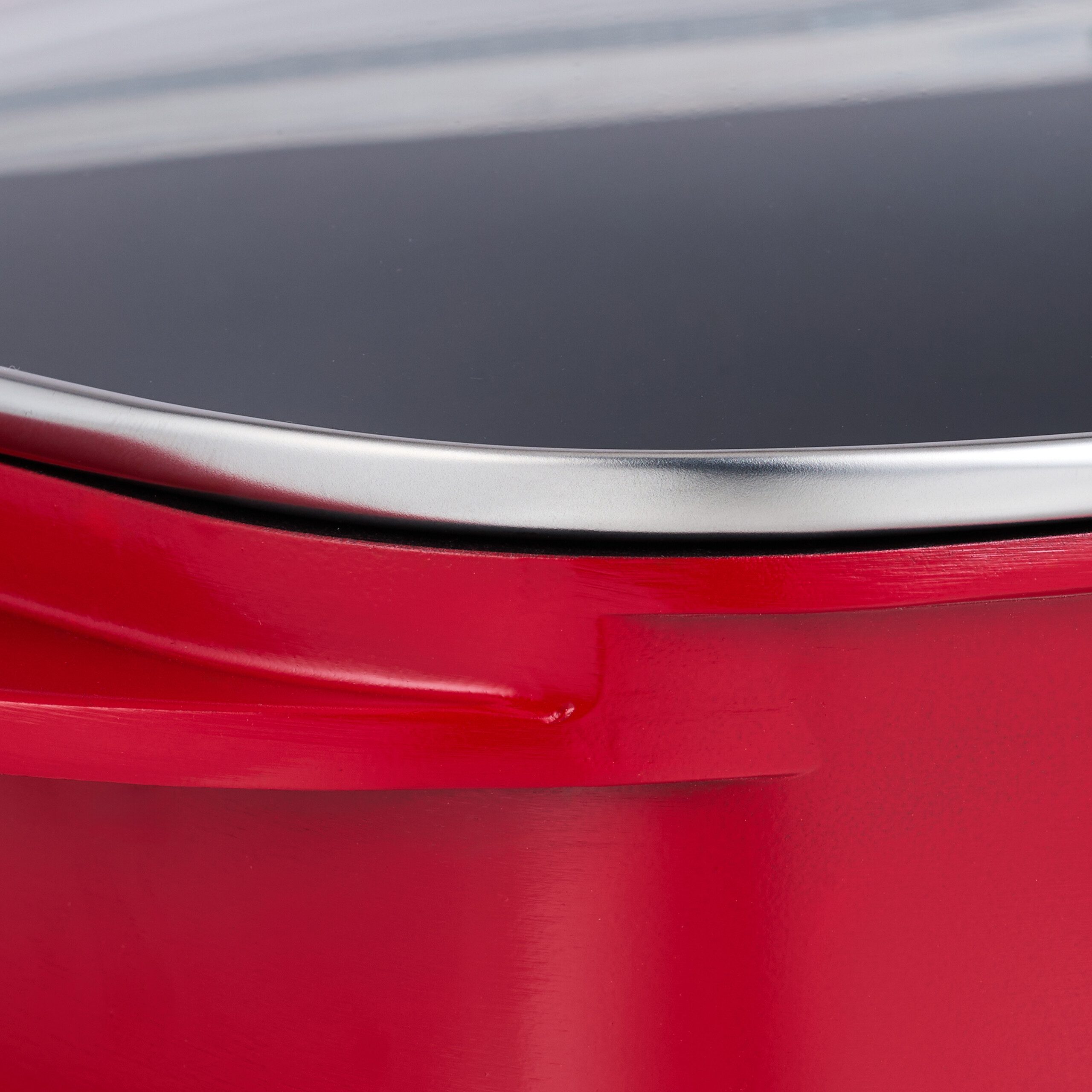 relaxdays Bräter mit Deckel, Aluminium