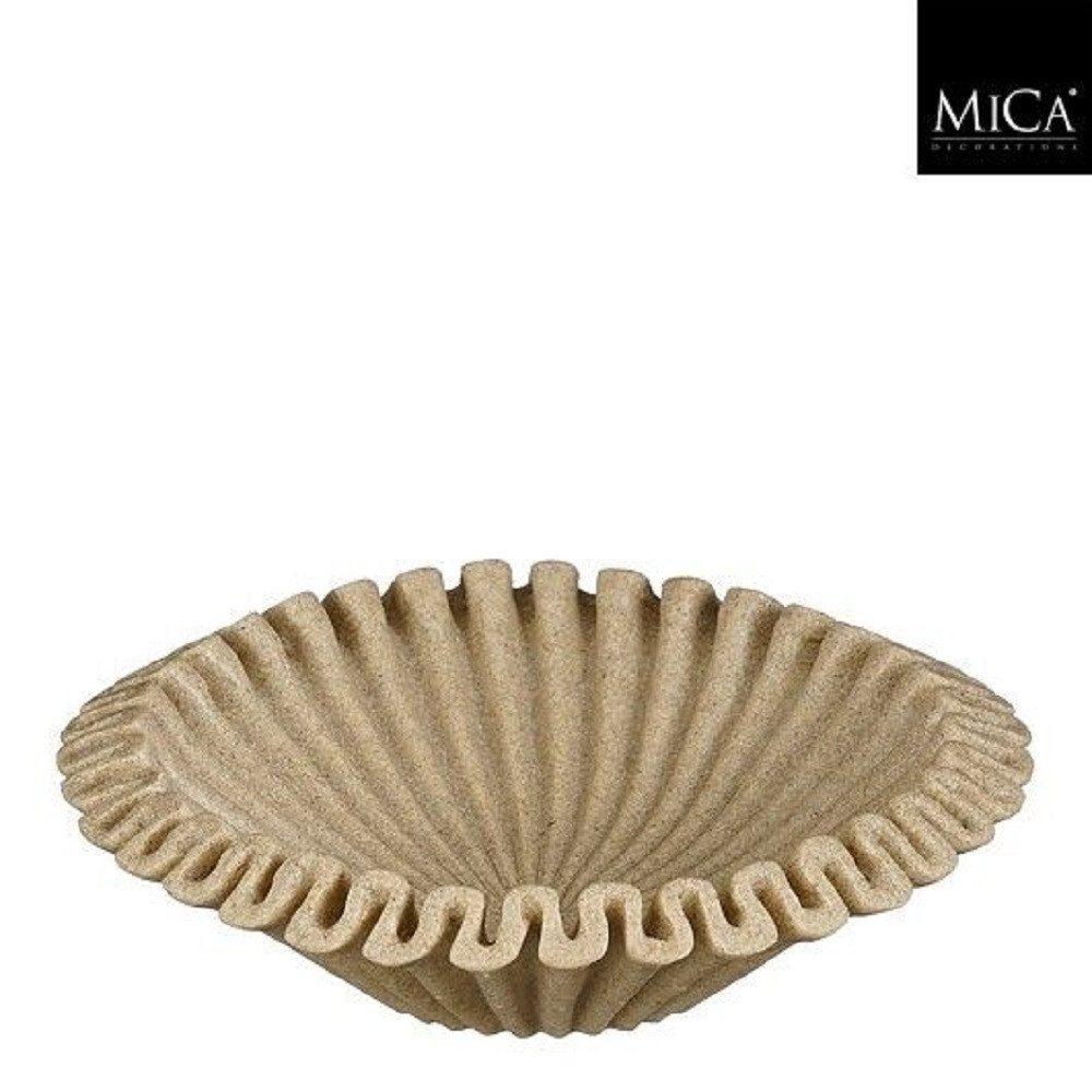 edelman Schale Mica, Schale Creme 22cm, Polystone, 1192075