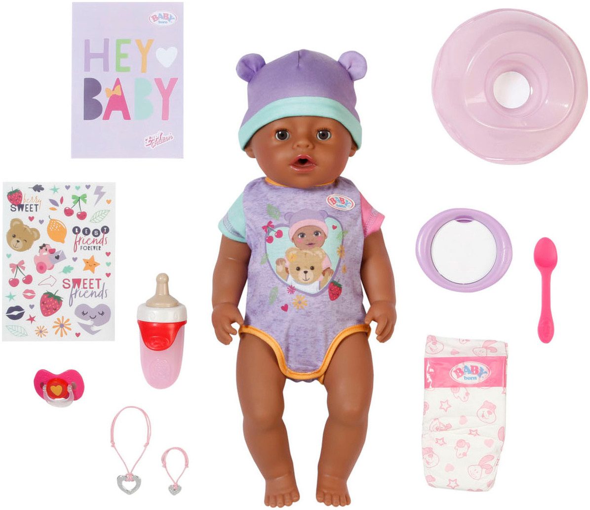 Baby Born Babypuppe Eva, 43 cm (Set, 11-tlg) günstig online kaufen