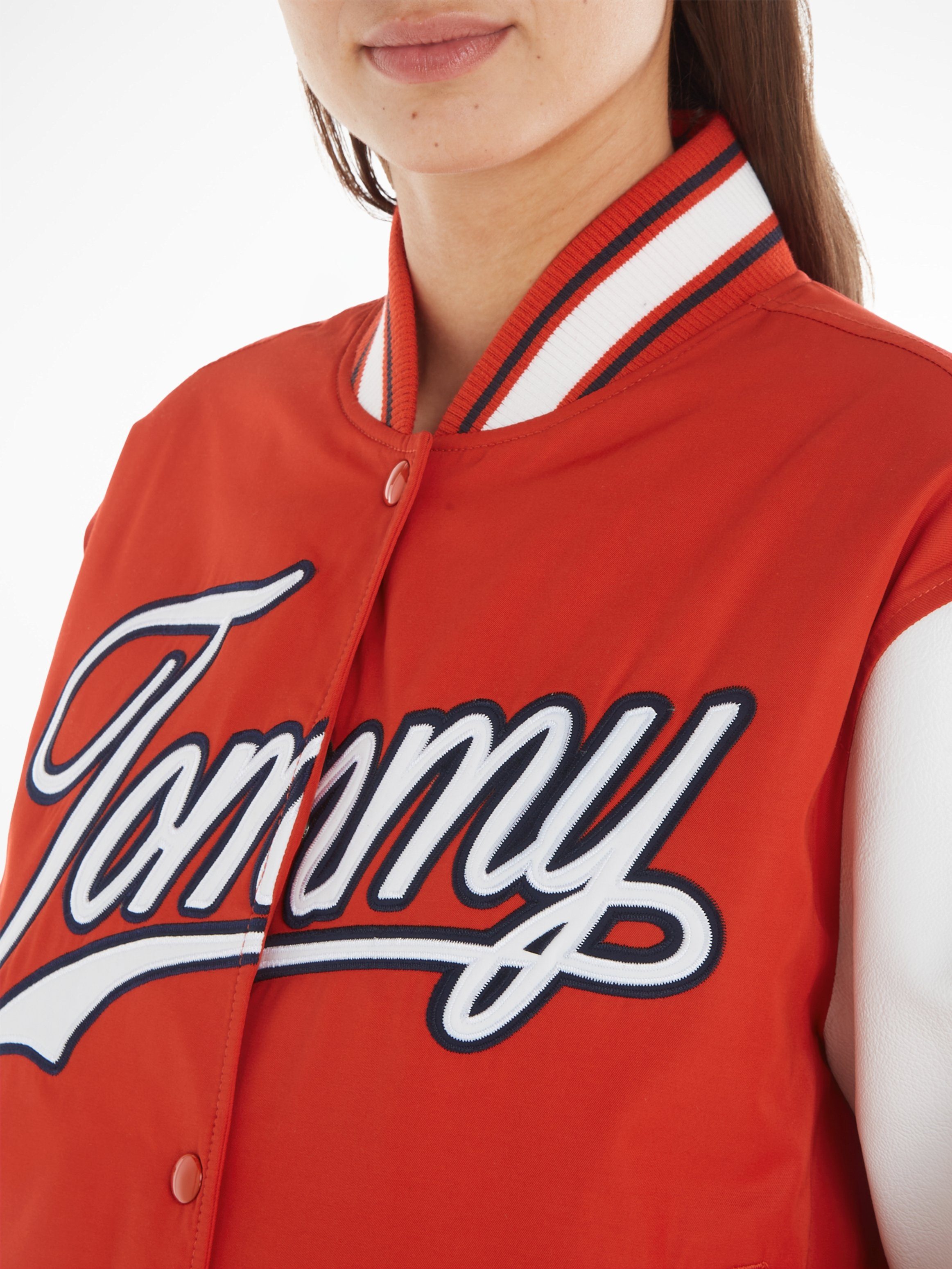Tommy Jeans Collegejacke mit Jeans Tommy Markenlabel