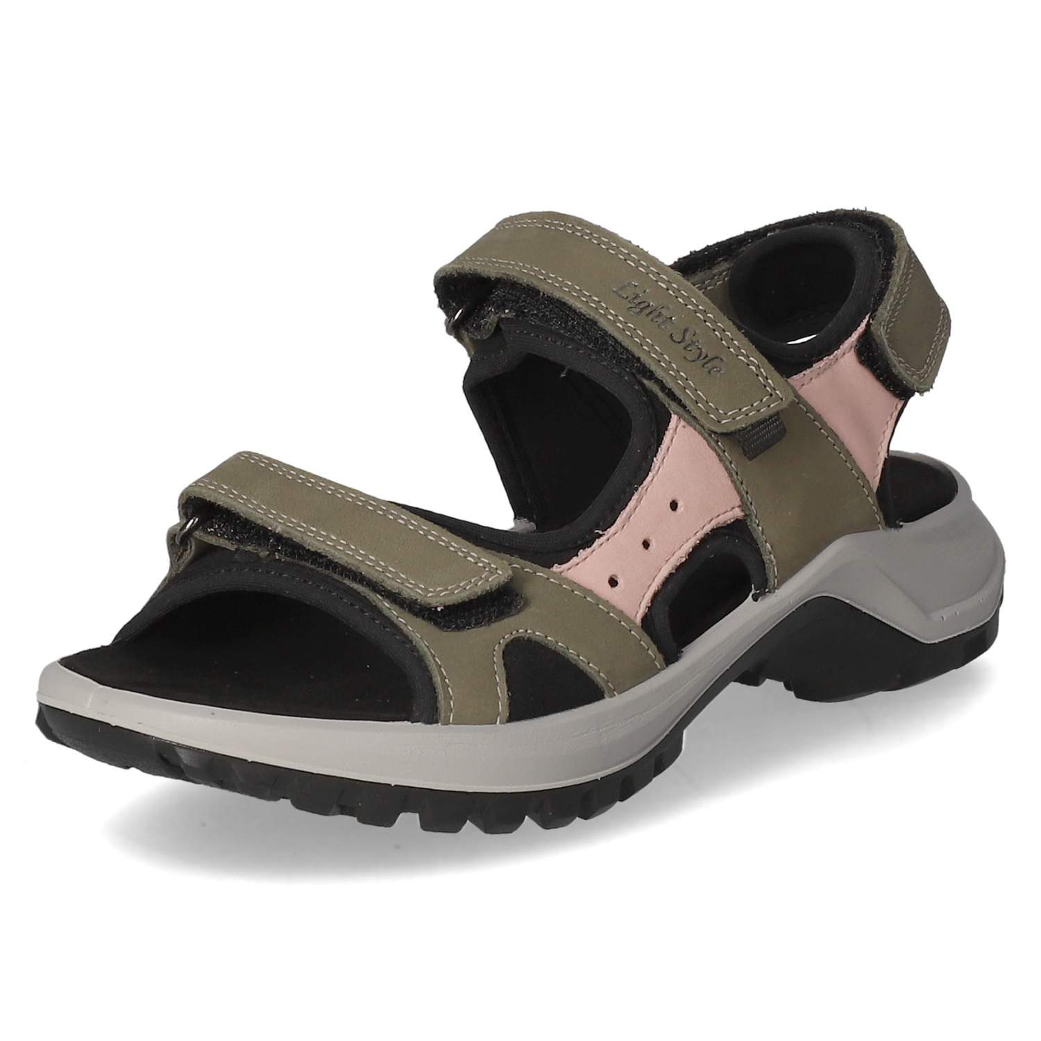 Beliana Beliana 75891030423013 Damen Rauleder green Sandalette