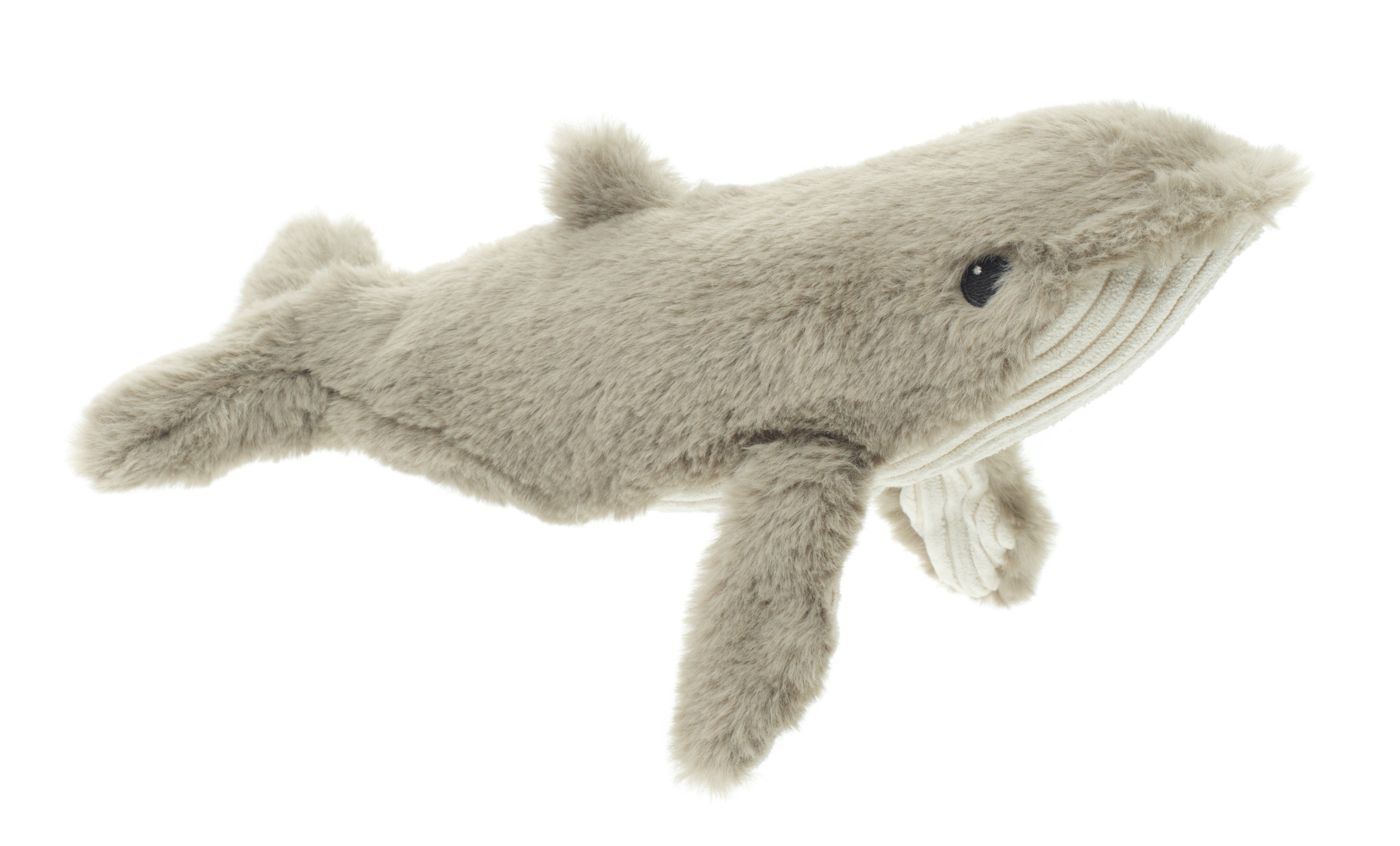 Uni-Toys Kuscheltier Buckelwal - 26 cm (Länge) - Plüsch-Wal - Plüschtier, Uni-Toys Eco-Line: 100 % recyceltes Material