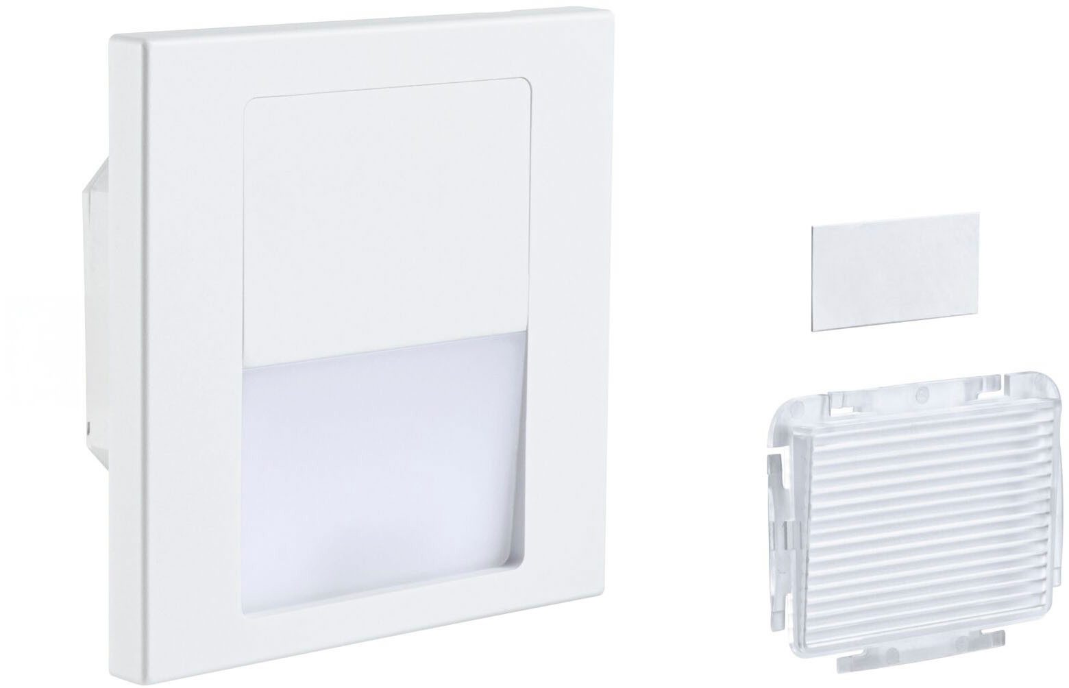 Paulmann LED Einbauleuchte LED Wandeinbauleuchte Tsaro eckig 80x36mm, LED f günstig online kaufen