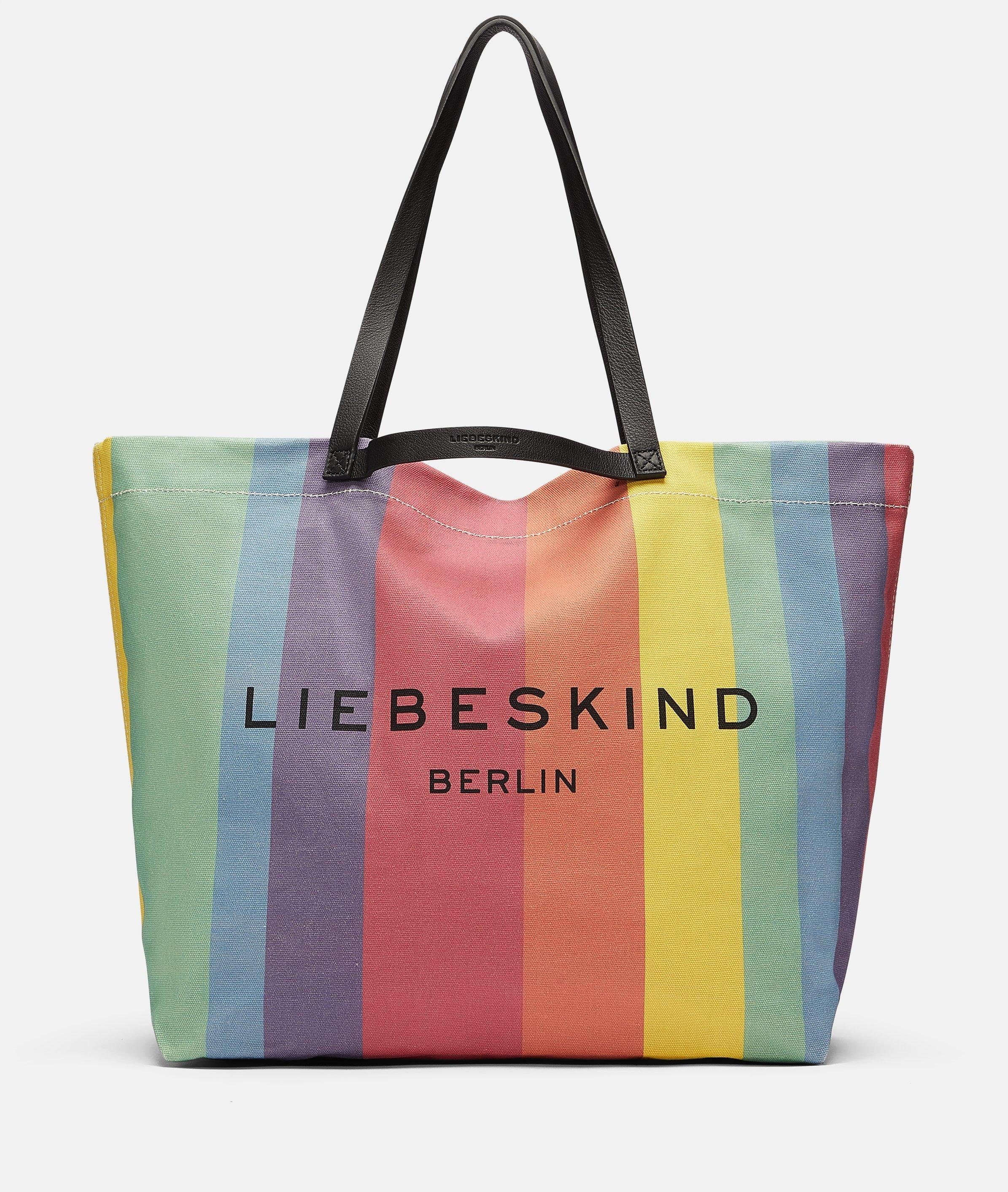 Liebeskind Berlin Shopper Canvas Pride, Baumwolle, Innenraum mit einem  zusätzlichen Reißverschlussfach | Shopper