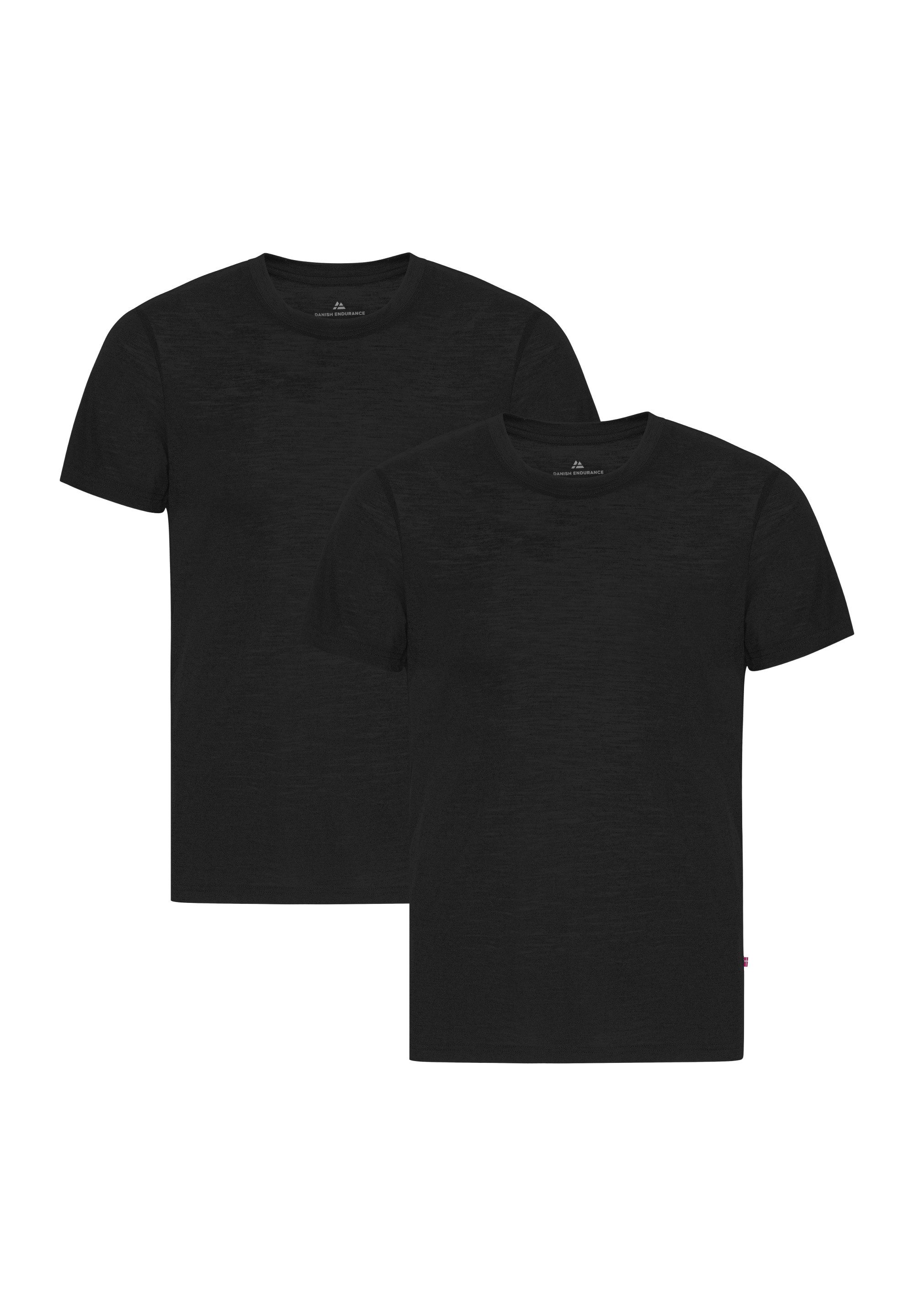 DANISH ENDURANCE T-Shirt Premium Merino (2er Pack) Sport & Outdoor Funktion günstig online kaufen