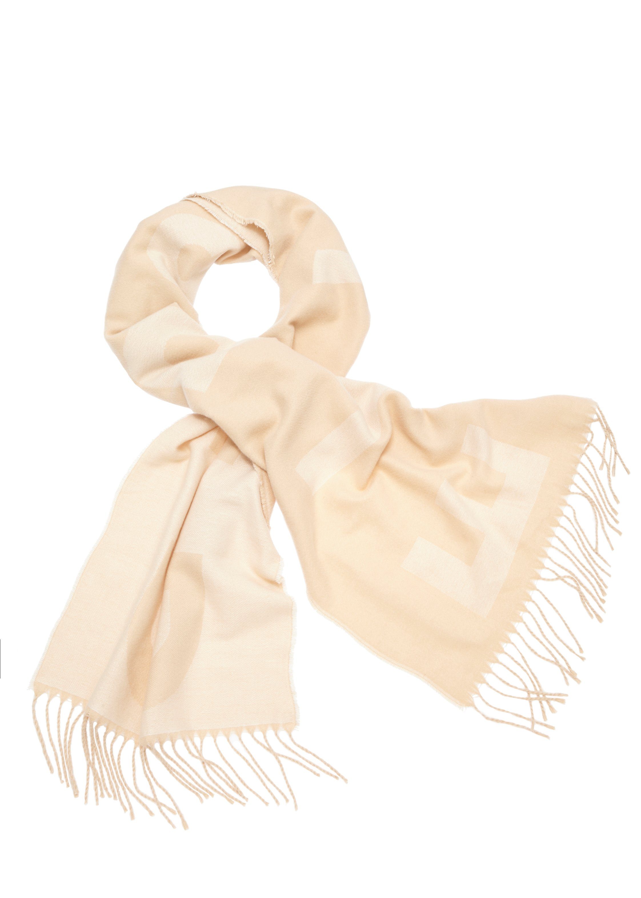 Elbsand Schal Fransenschal, weicher Winterschal, Damenschal, Modeschal VEGAN. € 34,99