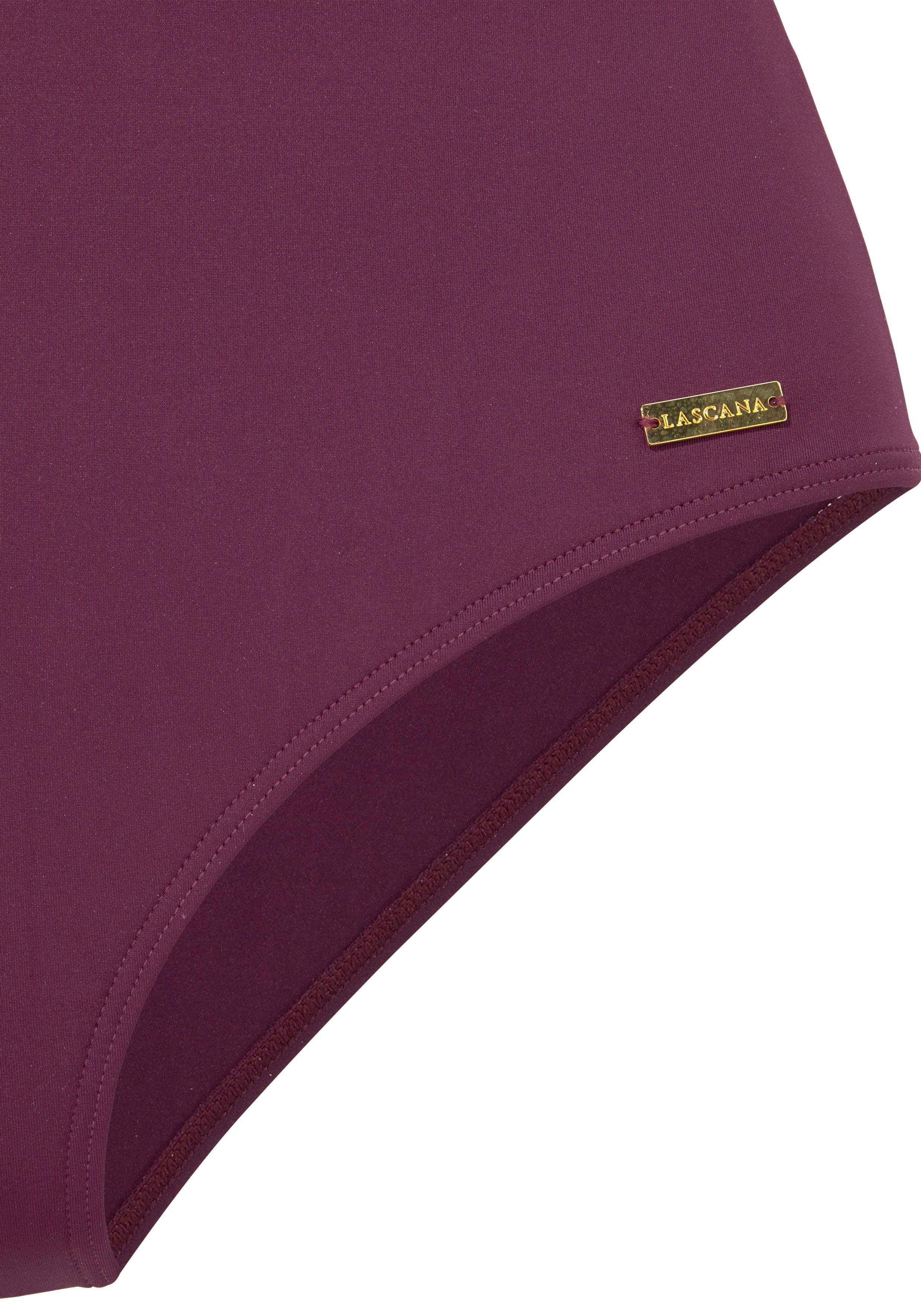 LASCANA Badeanzug Italy mit modischen Cut-Outs