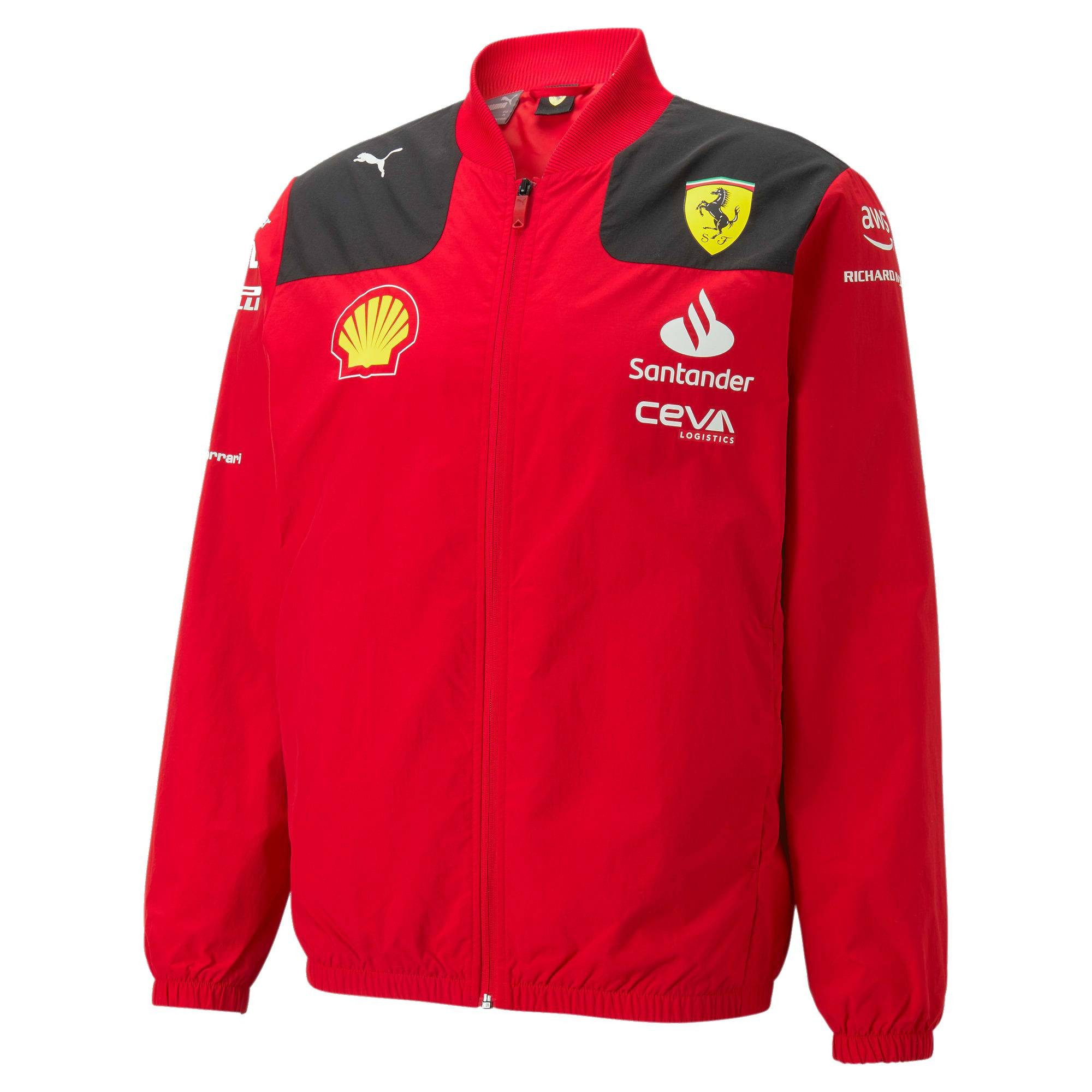 Scuderia Ferrari Softshelljacke Scuderia Ferrari Team Jacke Puma 2023