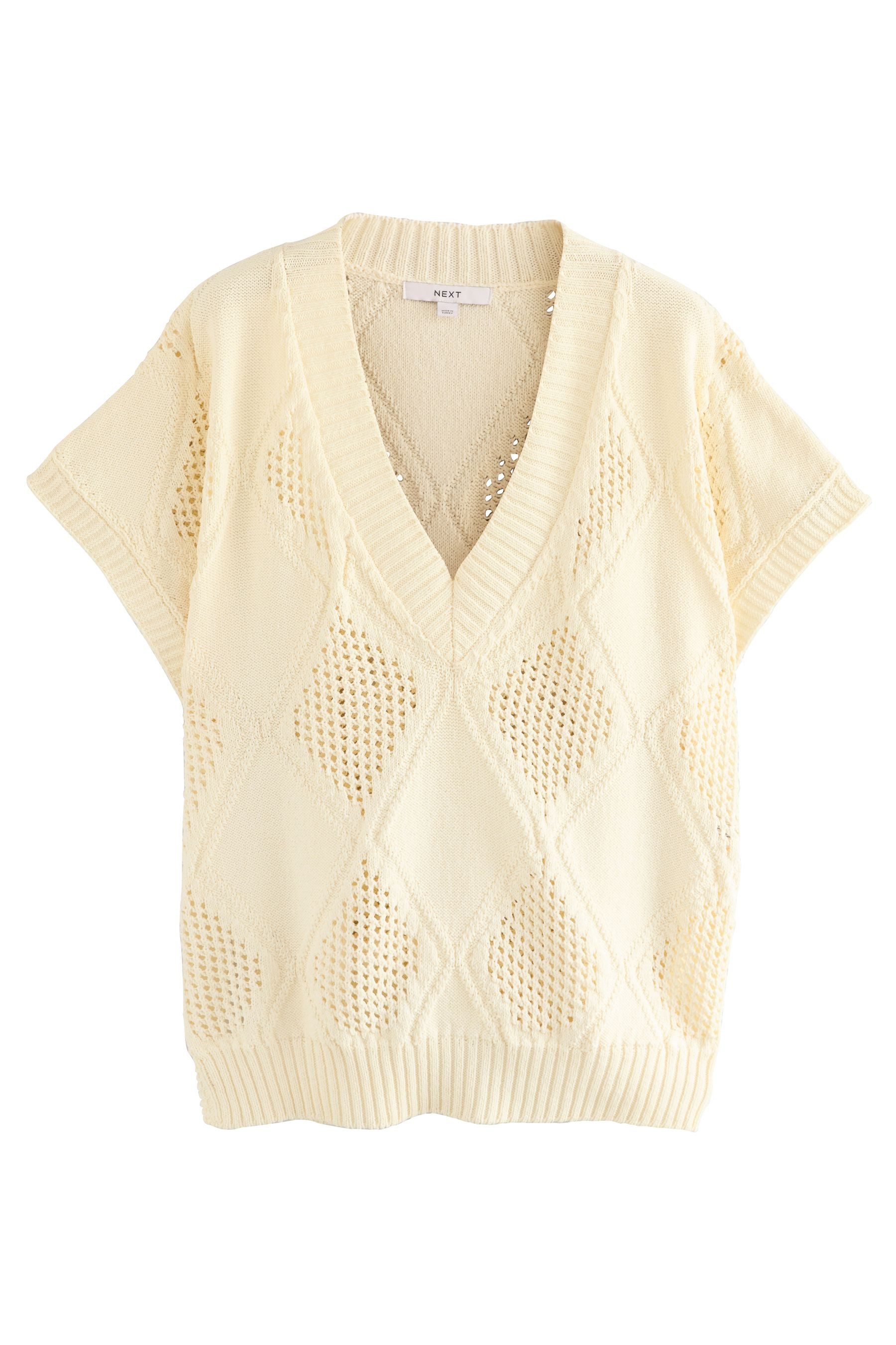 Next Вязаные свитера Strickponcho mit Argylemuster (1-tlg)