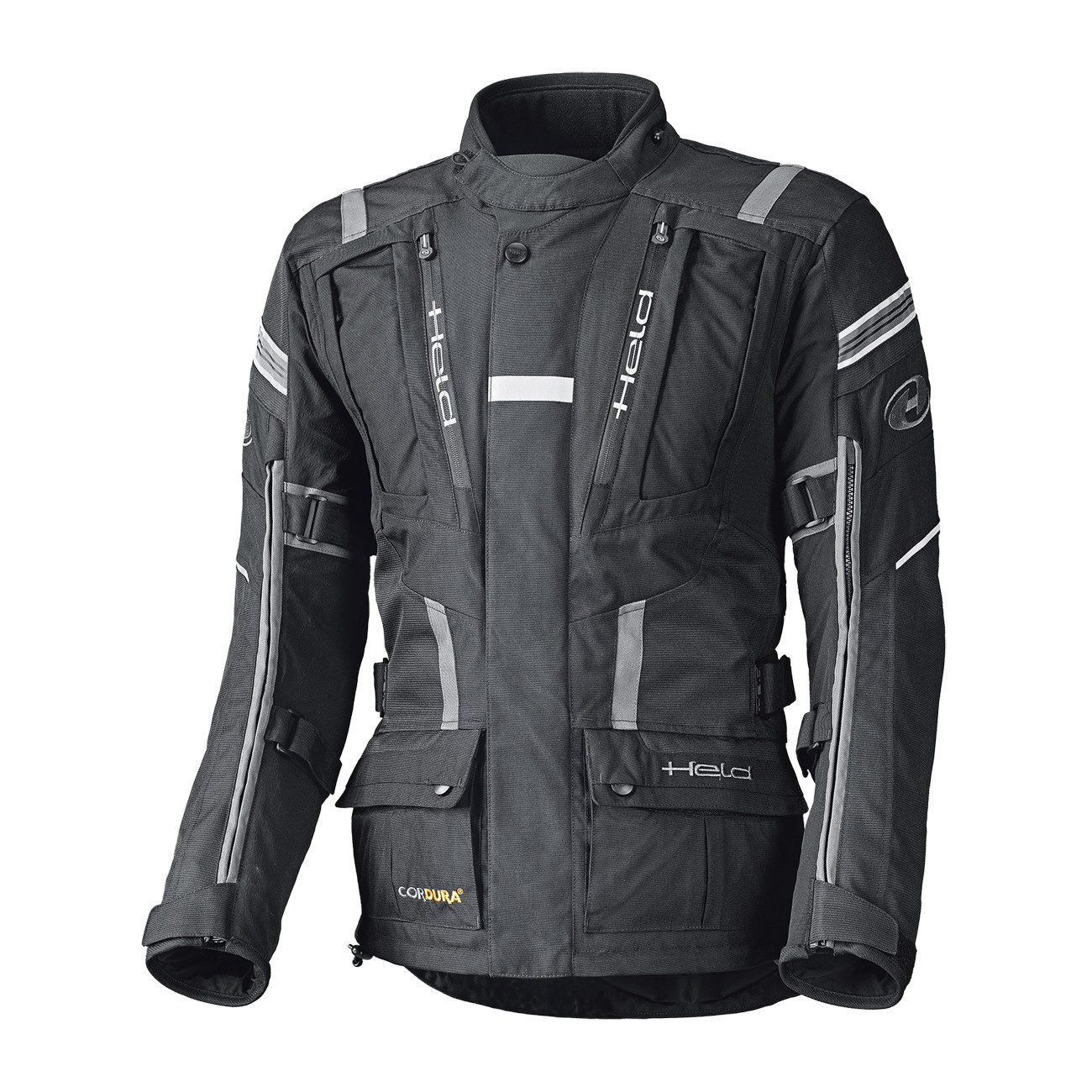 Held Motorradjacke Held Hakuna II Herren Jacke schwarz-grau L Protektoren