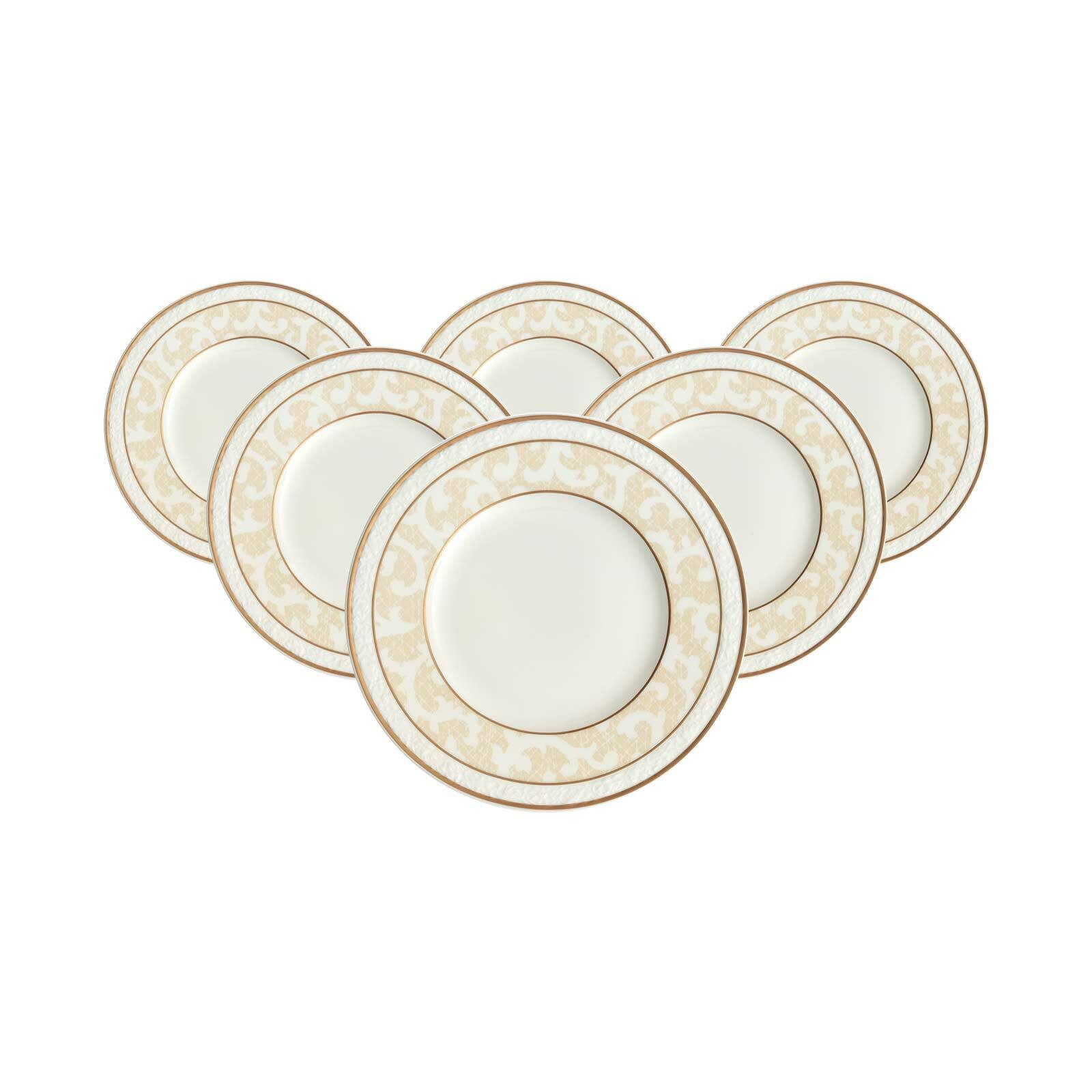 Villeroy & Boch Brotteller Ivoire Brotteller ø 18 cm 6er Set, (6 St)