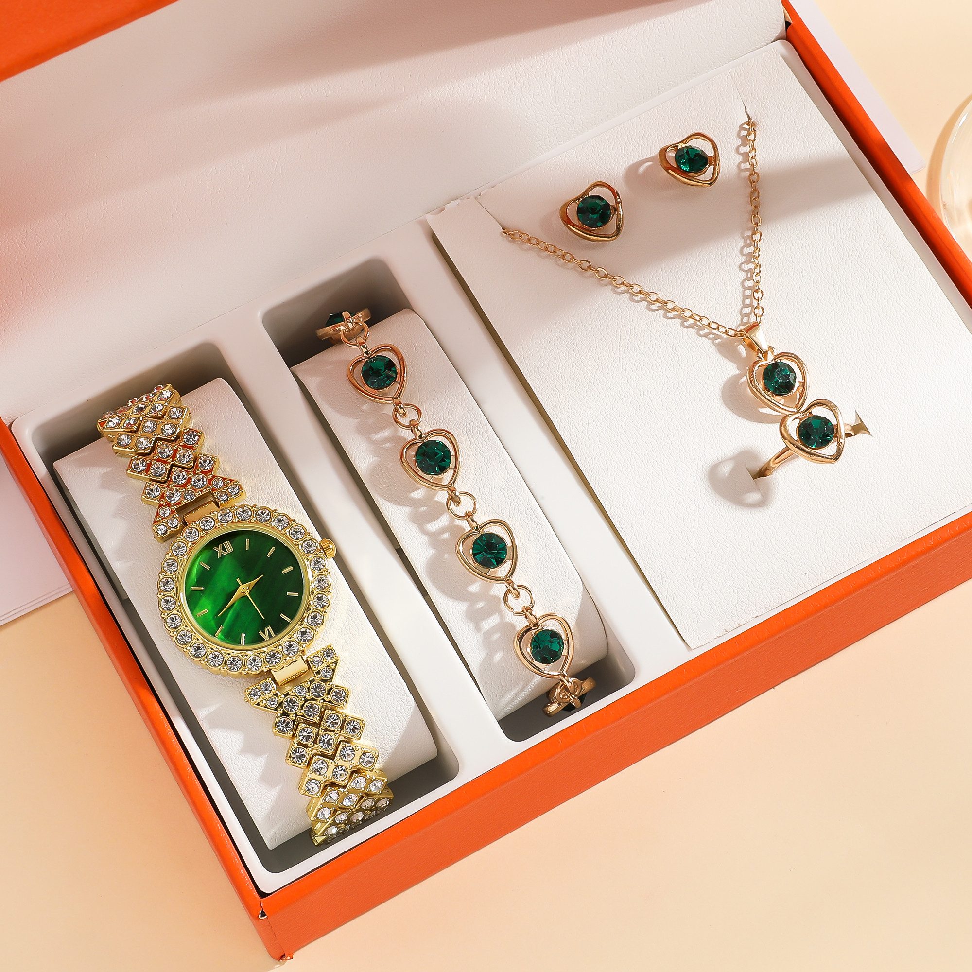 Quarzuhr Damenuhren, Damenketten, Damenarmbänder, Damen-Schmucksets