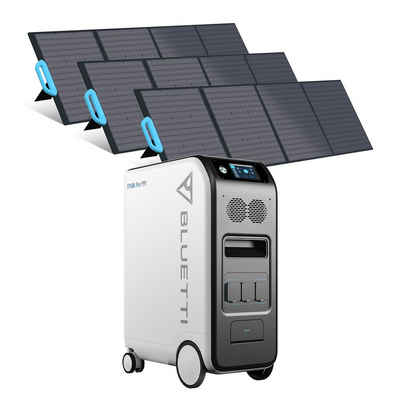 BLUETTI Stromerzeuger »EP500 5100Wh/2000W mit 3*Solarpanel 200 W«, (1-tlg)