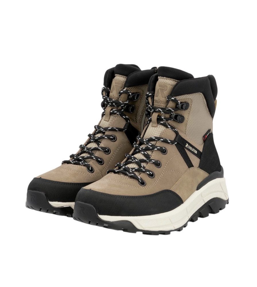 Rieker W0072-64 (Schnürstiefel mit Innenfutter und seitlichen) Winterstiefel