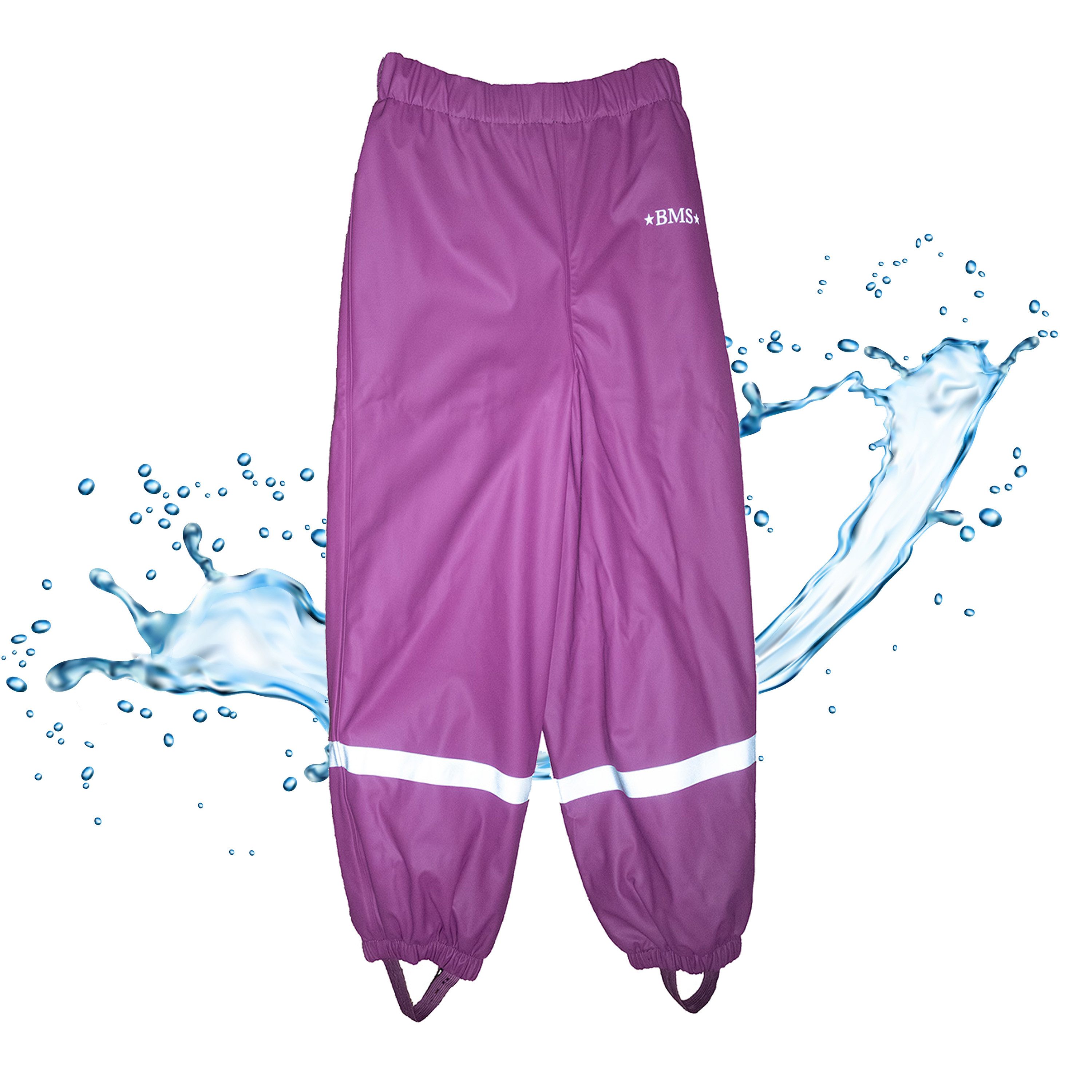 BMS Schneehose Thermo Matsch-Bundhose 100% wasserdicht & pflegeleicht