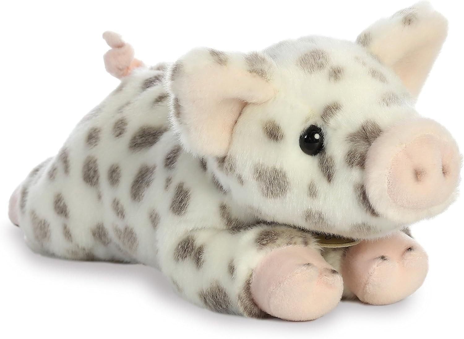 Aurora World Kuscheltier Aurora 26328 - MiYoni Spotted Piglet, Schwein gefleckt, Plüschtier, Lä