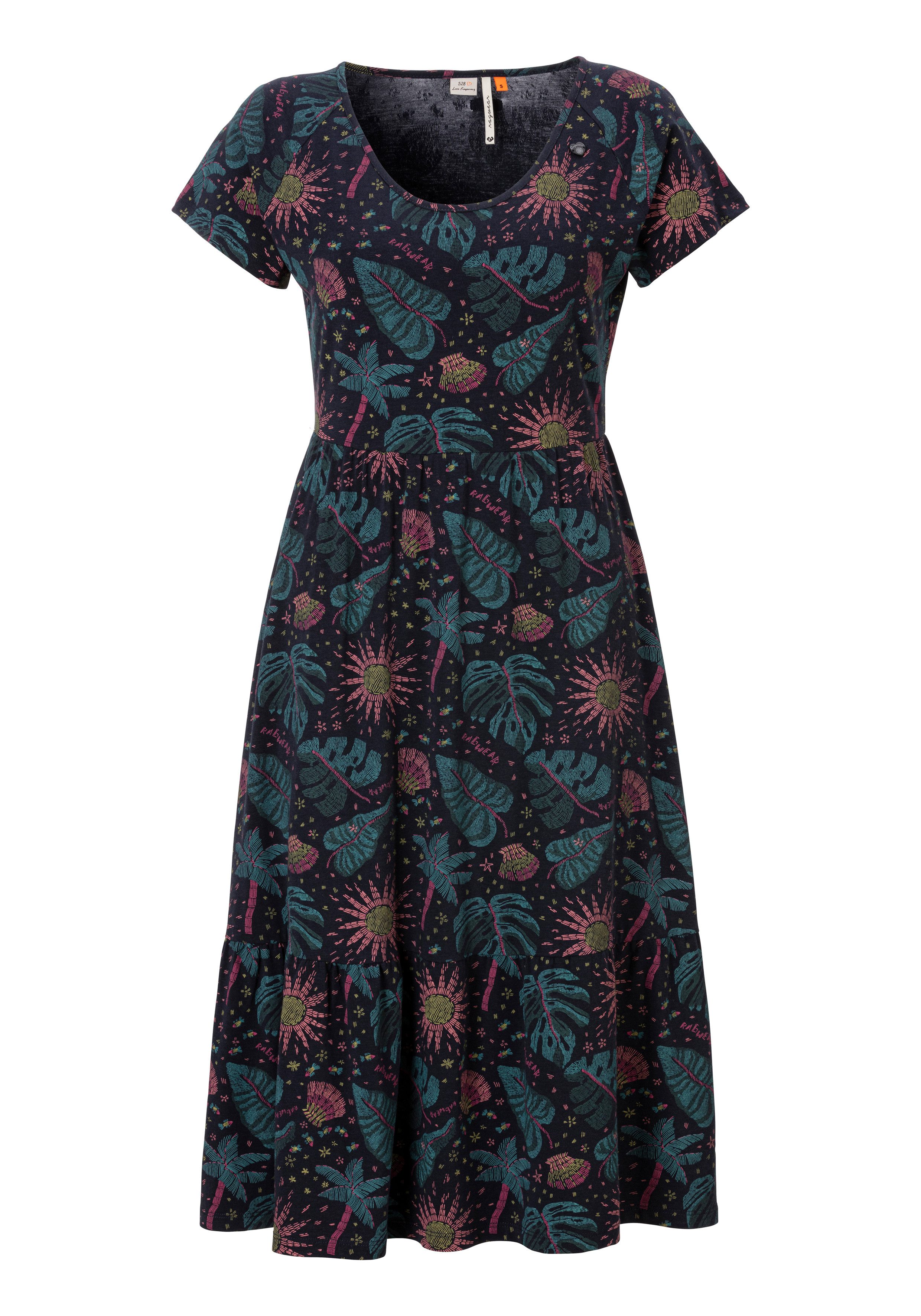 Ragwear Shirtkleid WAYVERLY mit floralem und günstig online kaufen