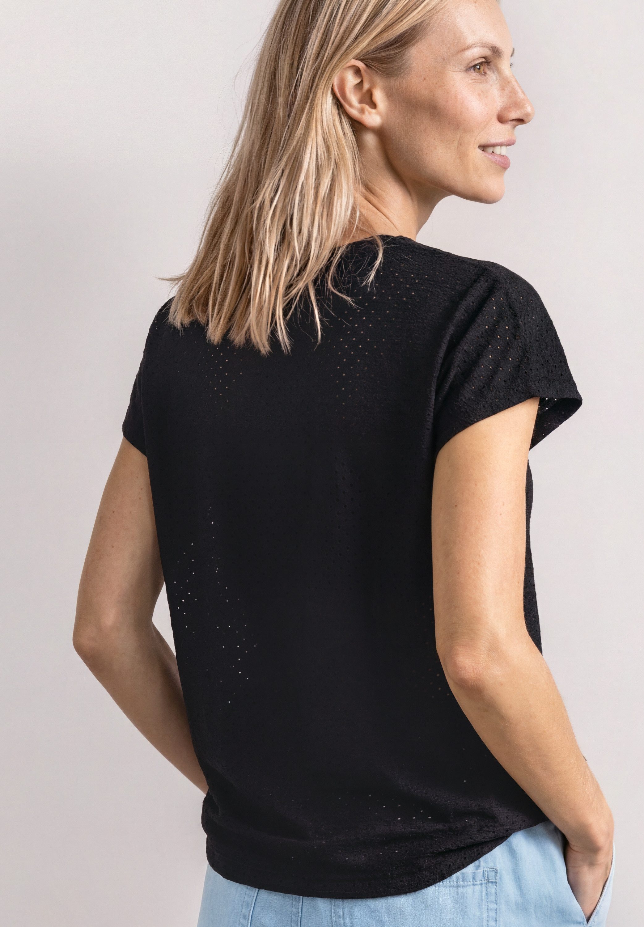 STREET ONE T-Shirt mit Rundhalsausschnitt – Bild 2 von 5