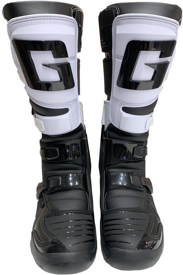 Motocross Light-Welt Stiefel Gaerne GX-1 Black/White Motorradstiefel Evo