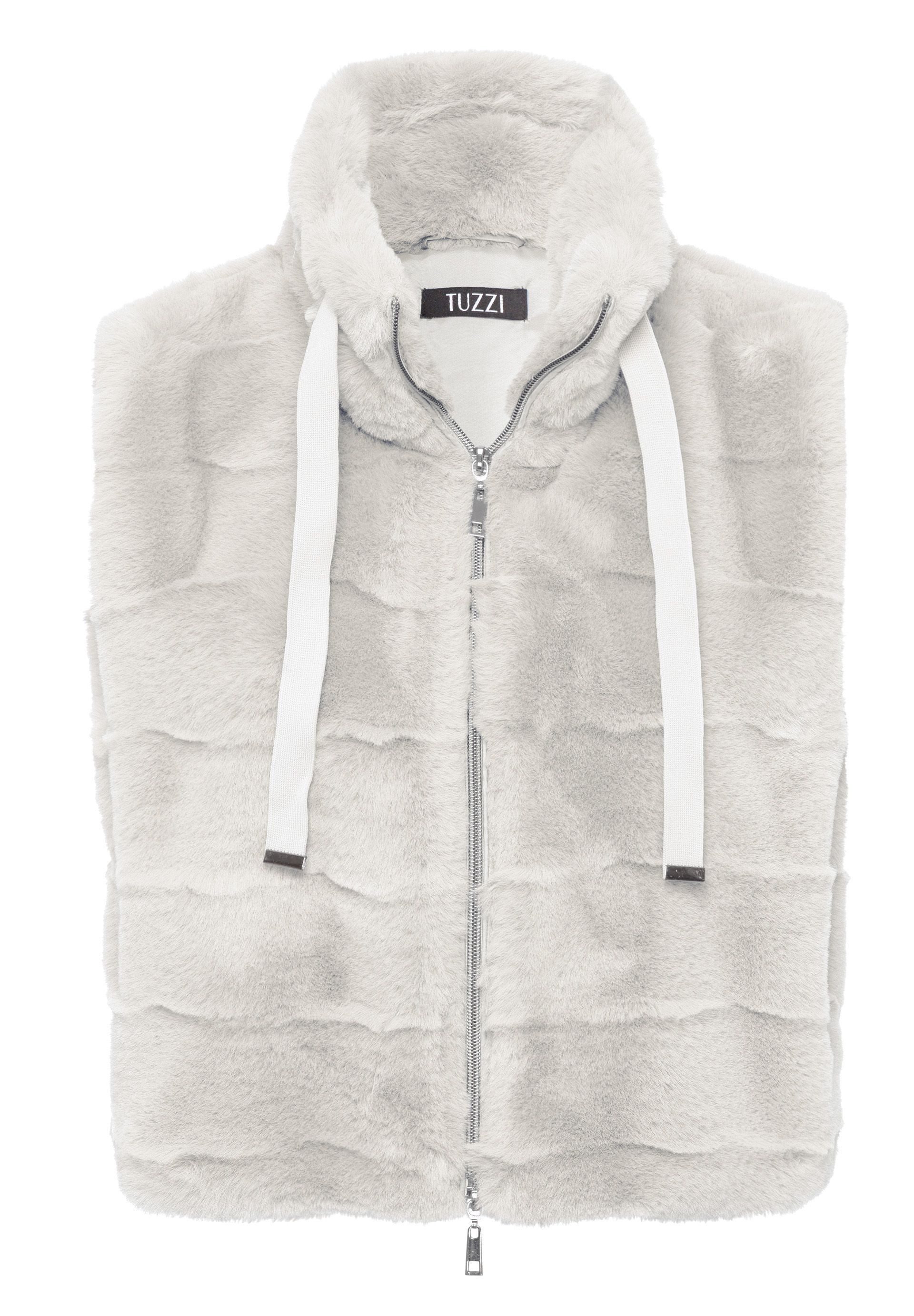 TUZZI Fellimitatweste fake-Fur