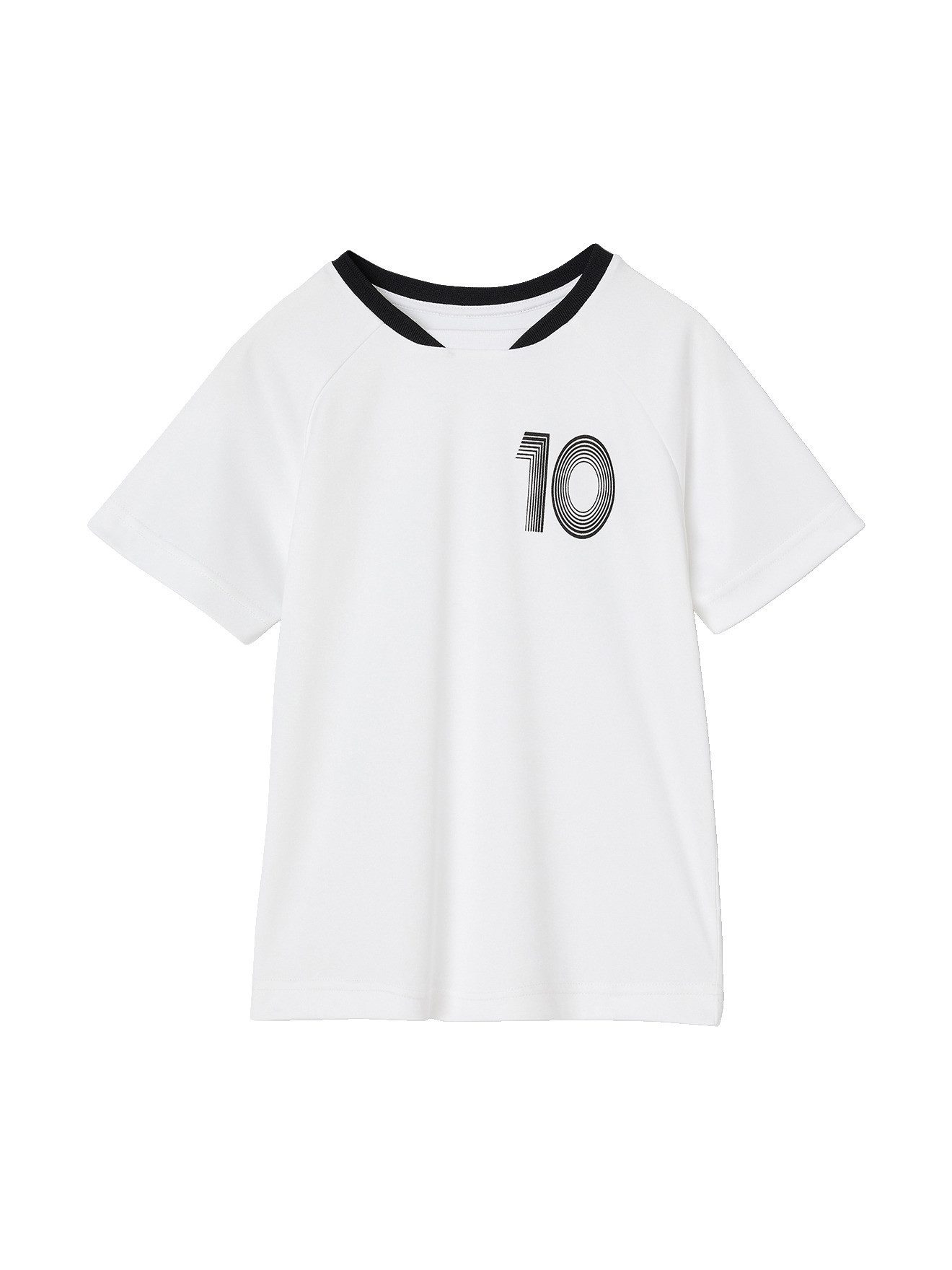 Kurzarmshirt Jungen T-Shirt mit Fußballmotiv