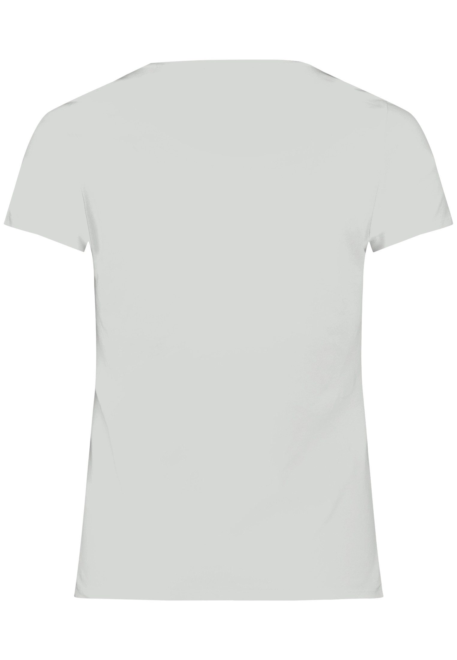 Zero Kurzarmshirt Damen mit Aufdruck (1-tlg) Glitzer