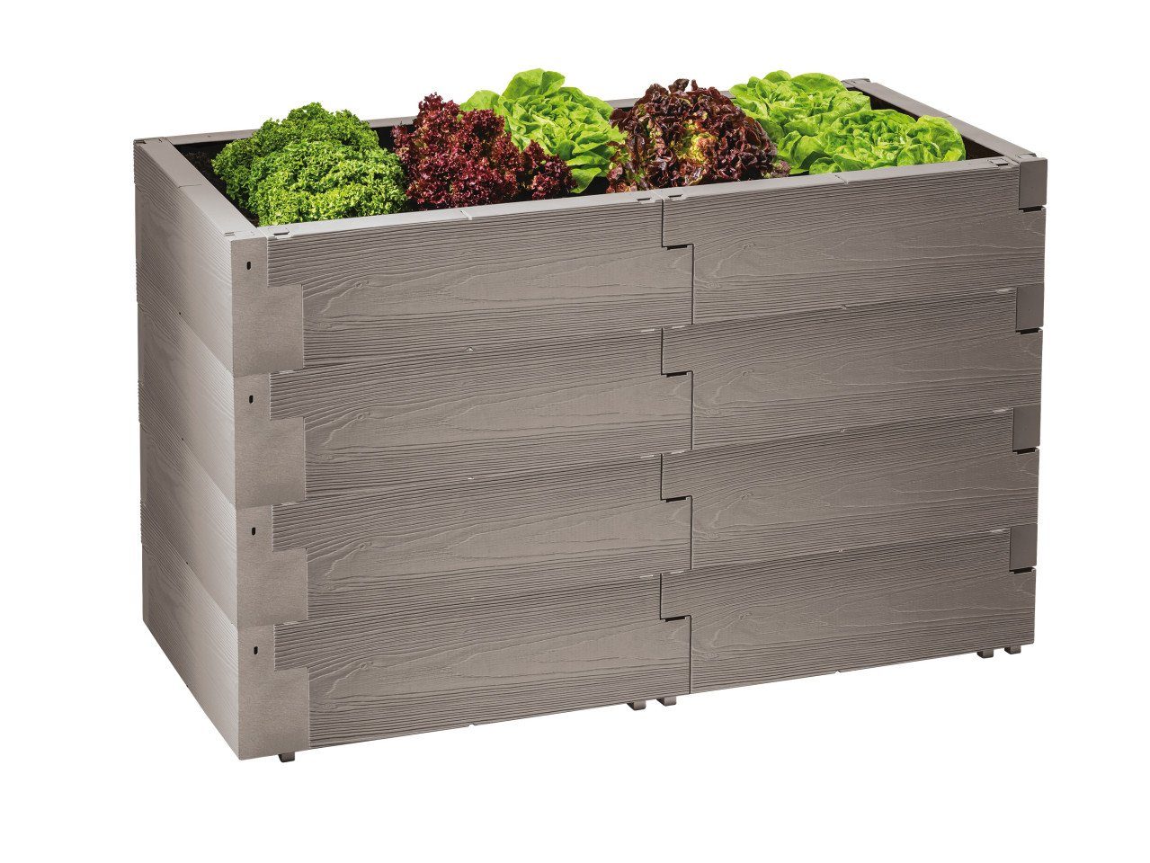Hochbeet Juwel Hochbeet Timber 4er-Set 130 x 60 x 80 cm