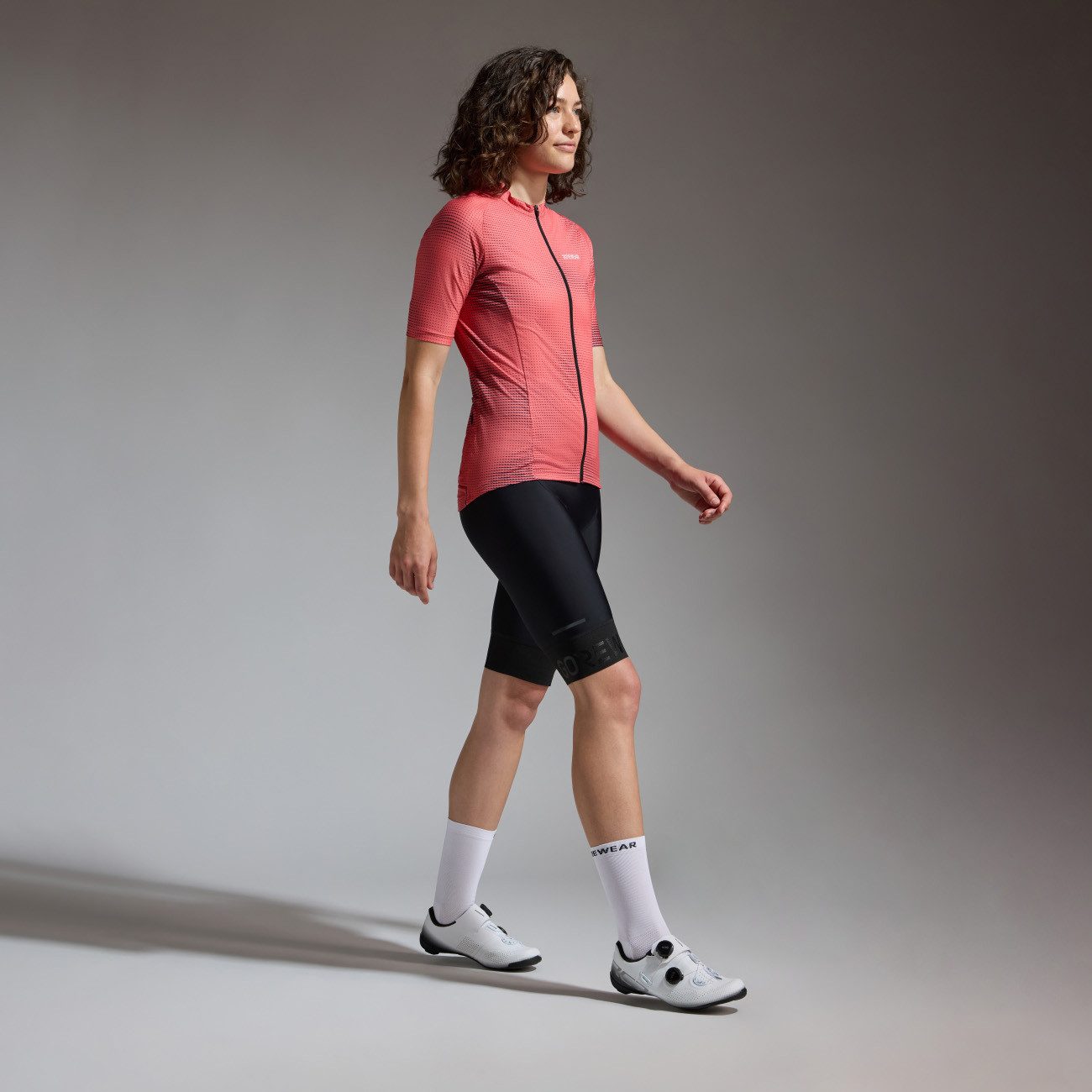 GORE® Wear Radtrikot Gore Wear Spirit Haze Jersey Damen Coral Red Orbit Blue