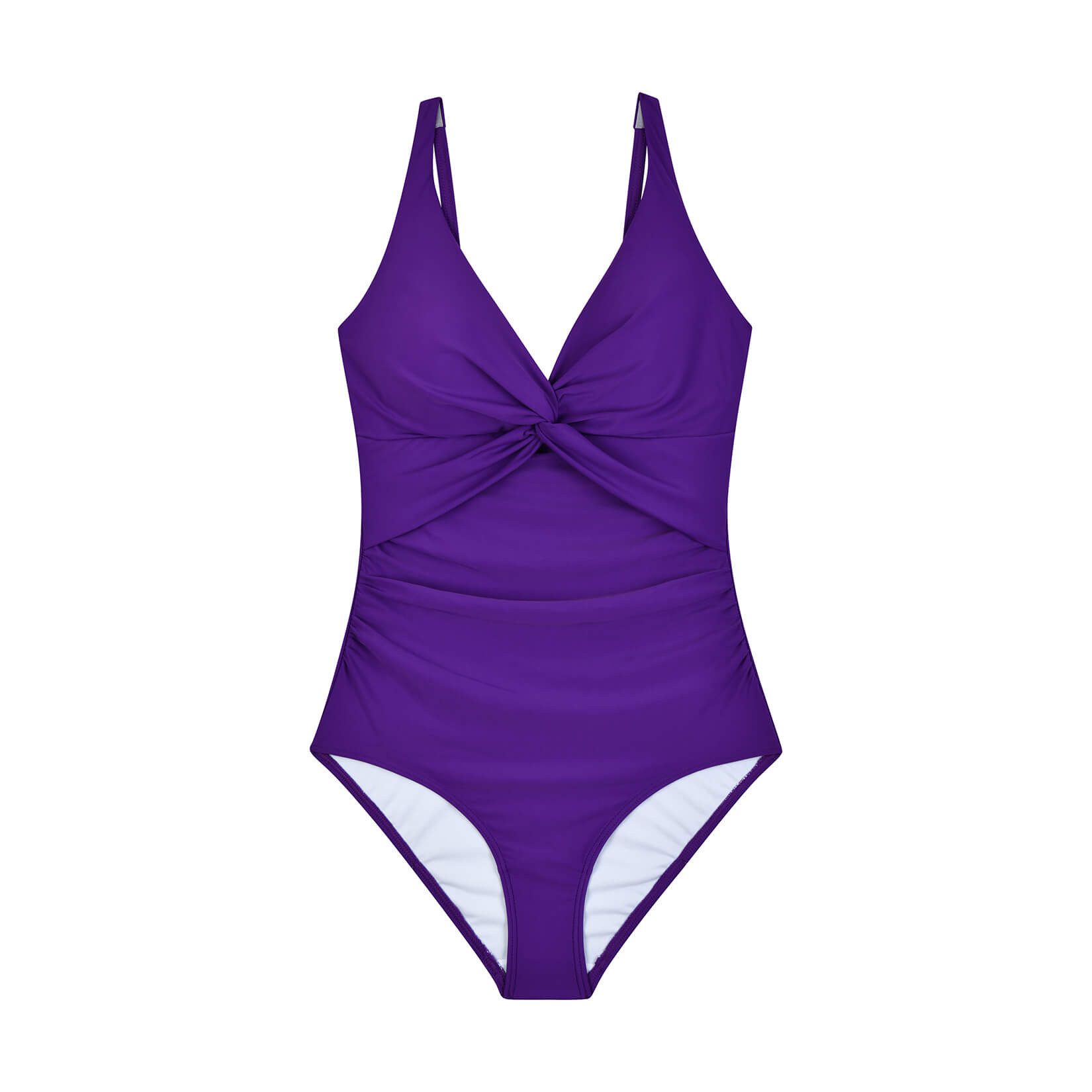 COFI 1453 Badeanzug Lila Push-up-Badeanzug mit günstig online kaufen