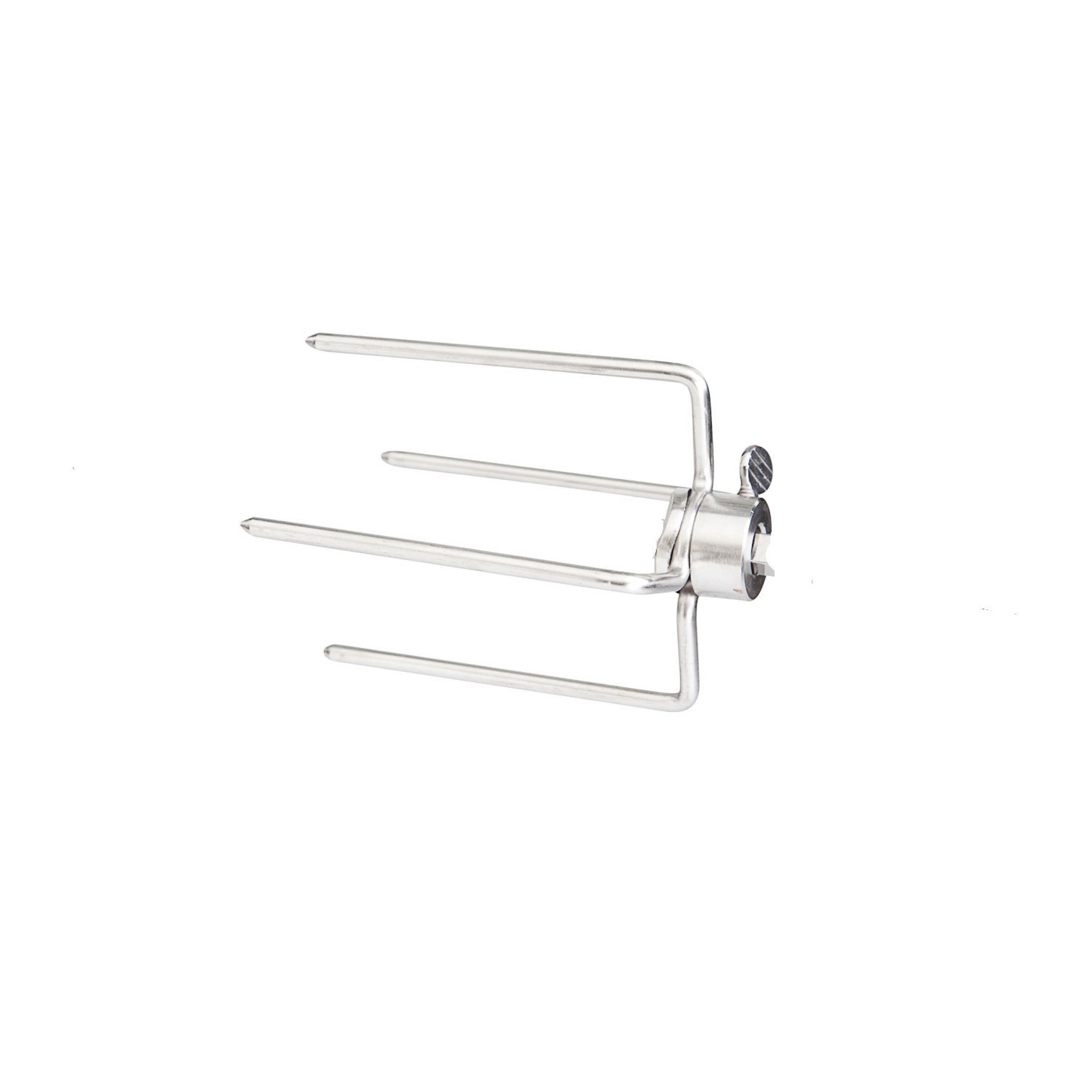 Gasgrill Allgrill Fleischhaken für Grillspieß Edelstahl