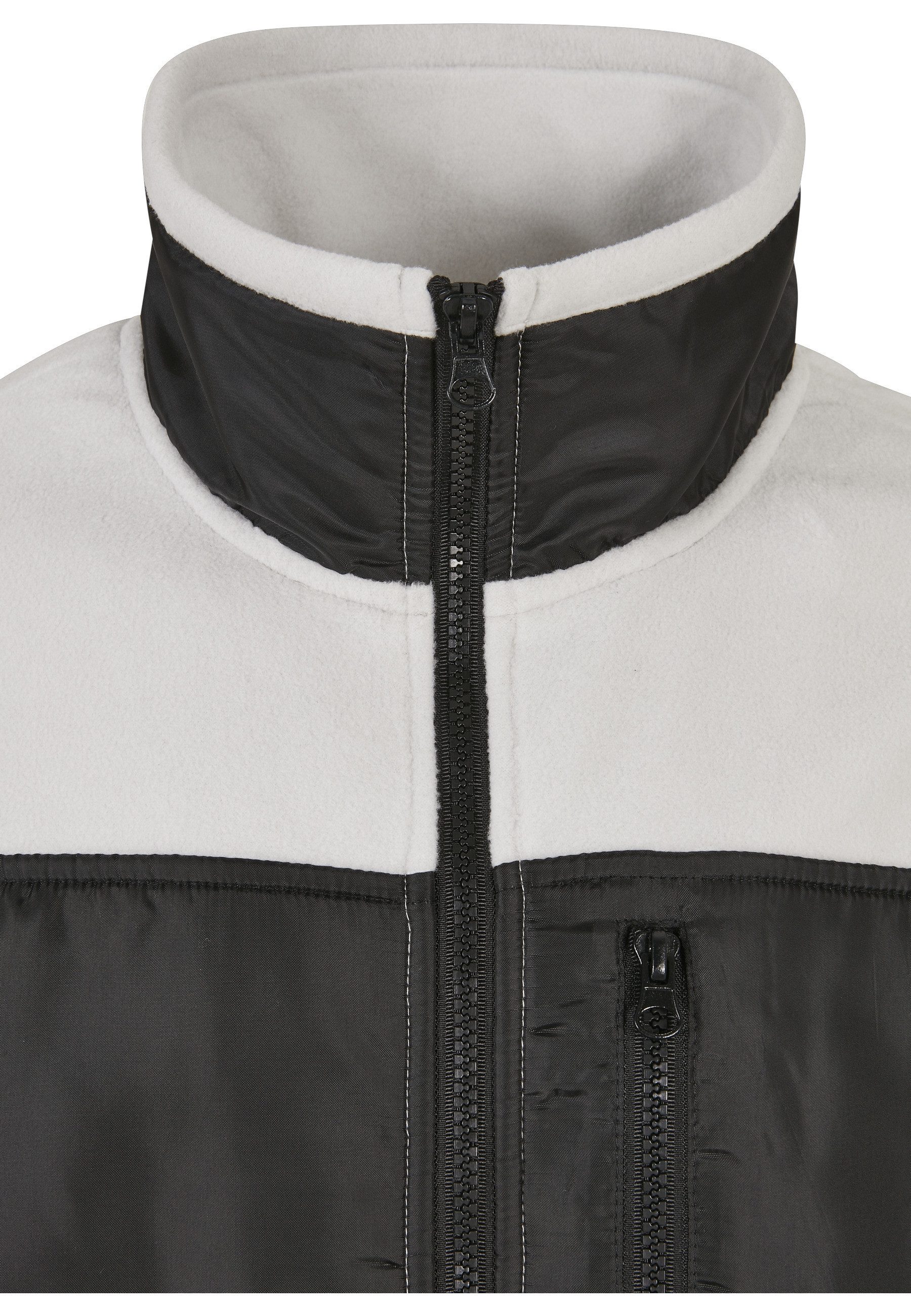 URBAN CLASSICS Fleecejacke Urban Classics Herren Patched Micro Fleece Jacket (1-St)