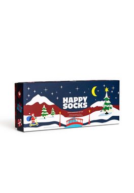 Happy Socks Freizeitsocken Happy Socks Geschenkbox SANTAS WORKSHOP GIFT SET P000330 Mehrfarbig