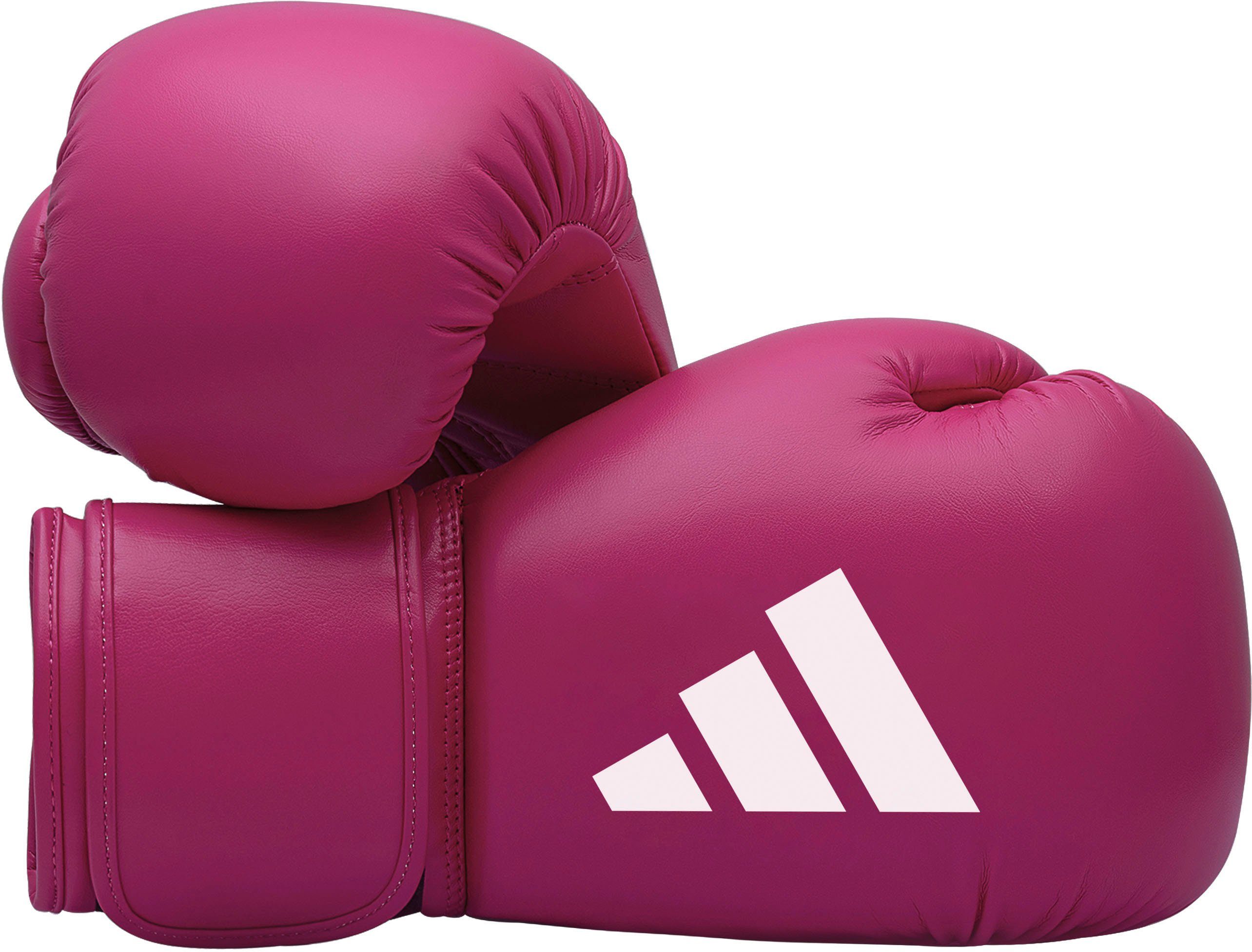 adidas Performance Kinderboxhandschuhe Speed 50 pink/weiß