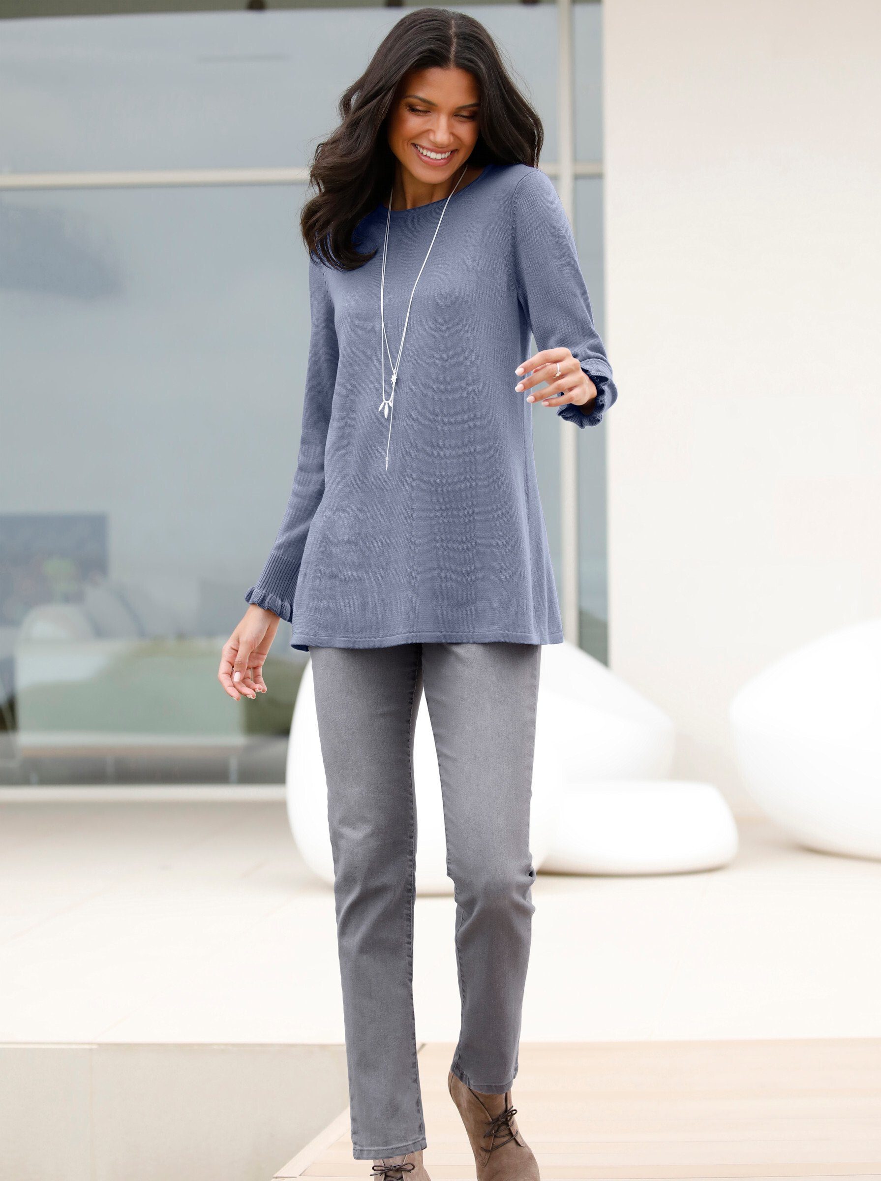 Sieh an! Bequeme Jeans Jeans