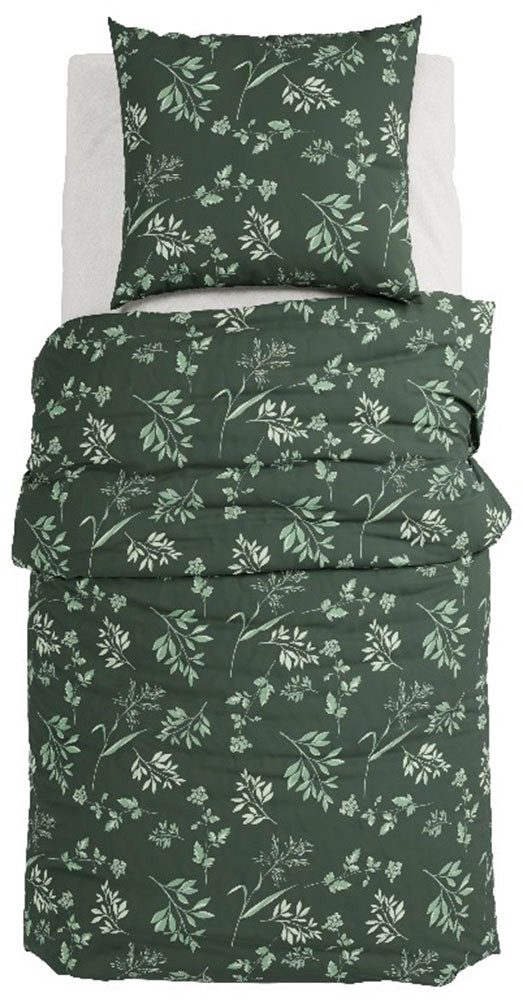 Grund Bettwäsche Herba Bettwäsche, Satin, 2 teilig, Aus 100% Baumwollsatin gefertigt