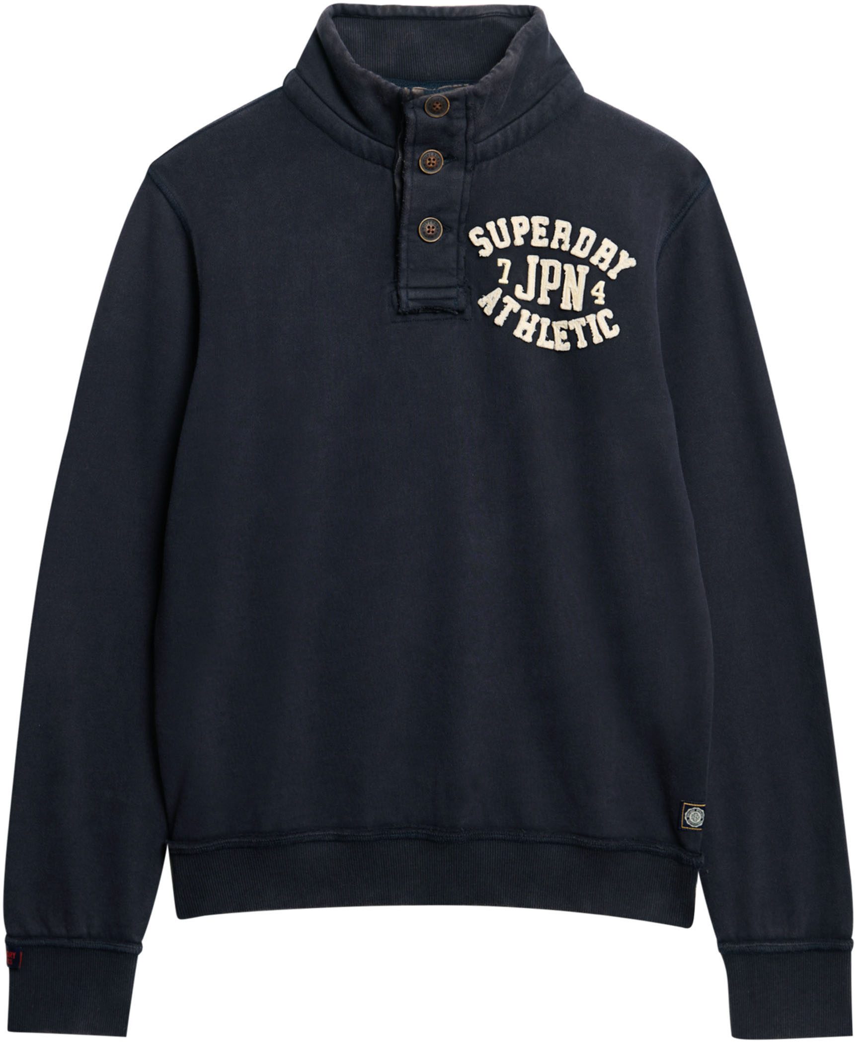 Superdry Sweatshirt Vintage Athletic Henley Jumper