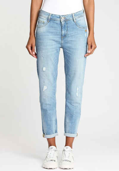 GANG Relax-fit-Jeans 94AMELIE CROPPED mit verkürzter Beinlänge