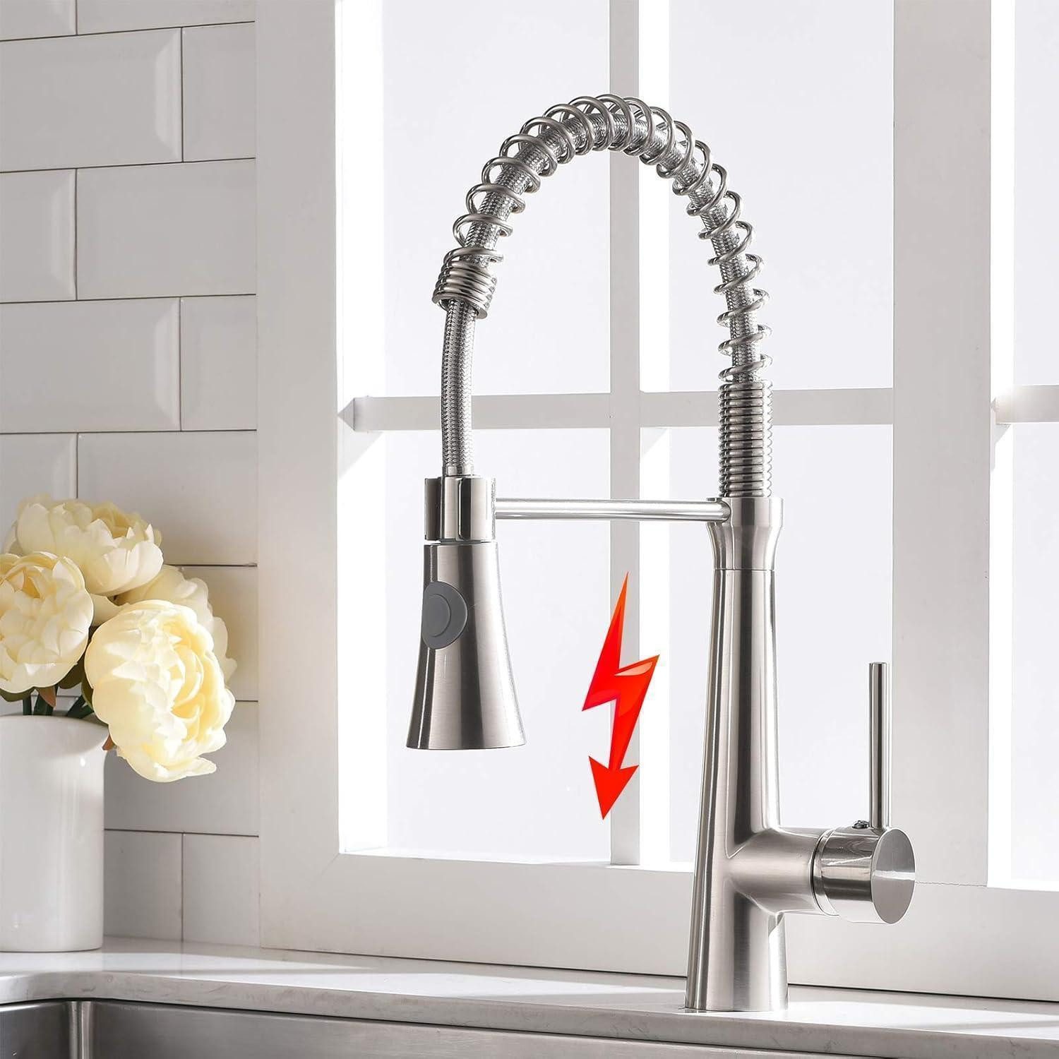 LuxusKollektion Küchenarmatur Niederdruck Küchenarmatur mit Dual-Spülbrause günstig online kaufen