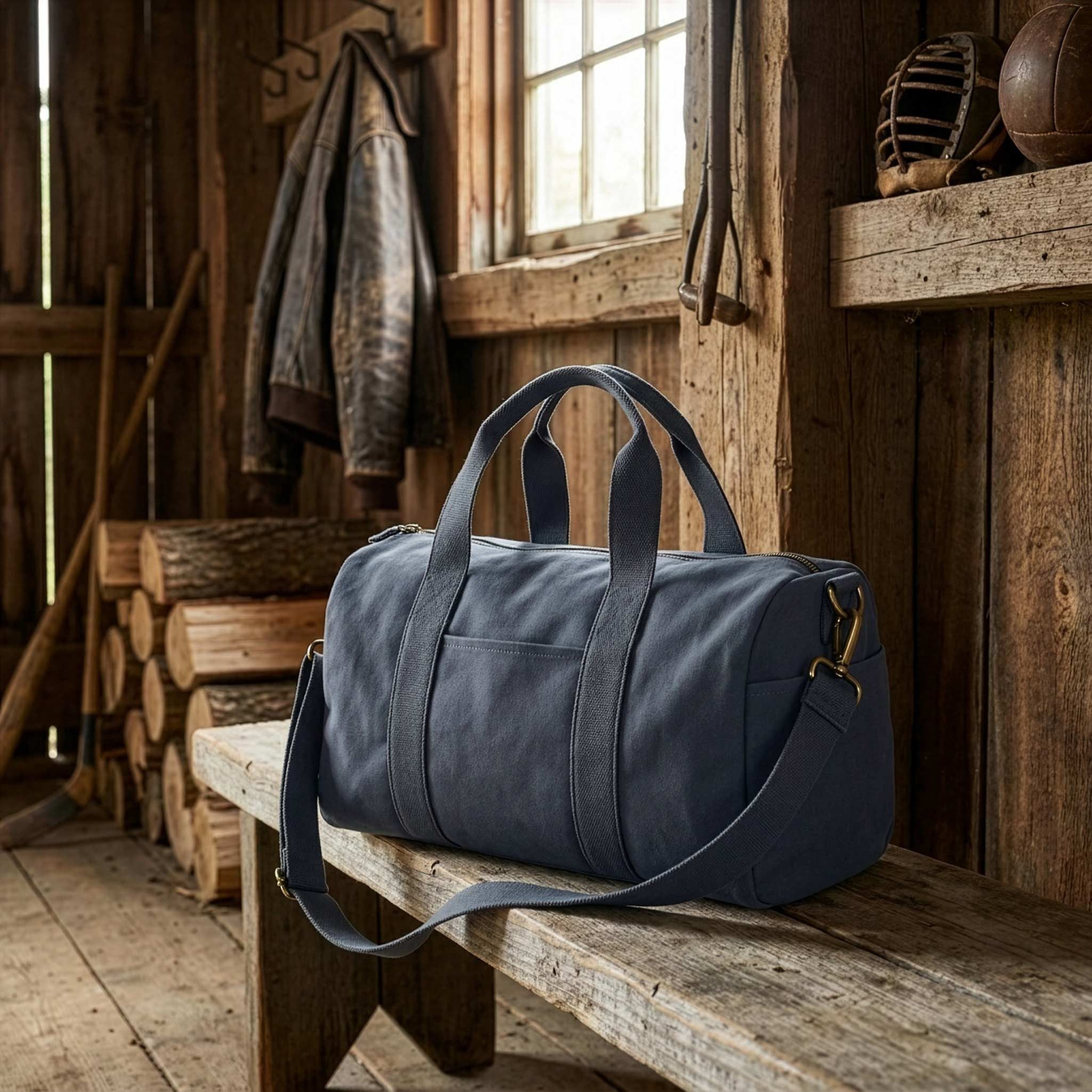 maDDma Stoff Cotton Canvas 1/2 Meterware robuster Baumwollstoff für Taschen & Deko, stahlgrau