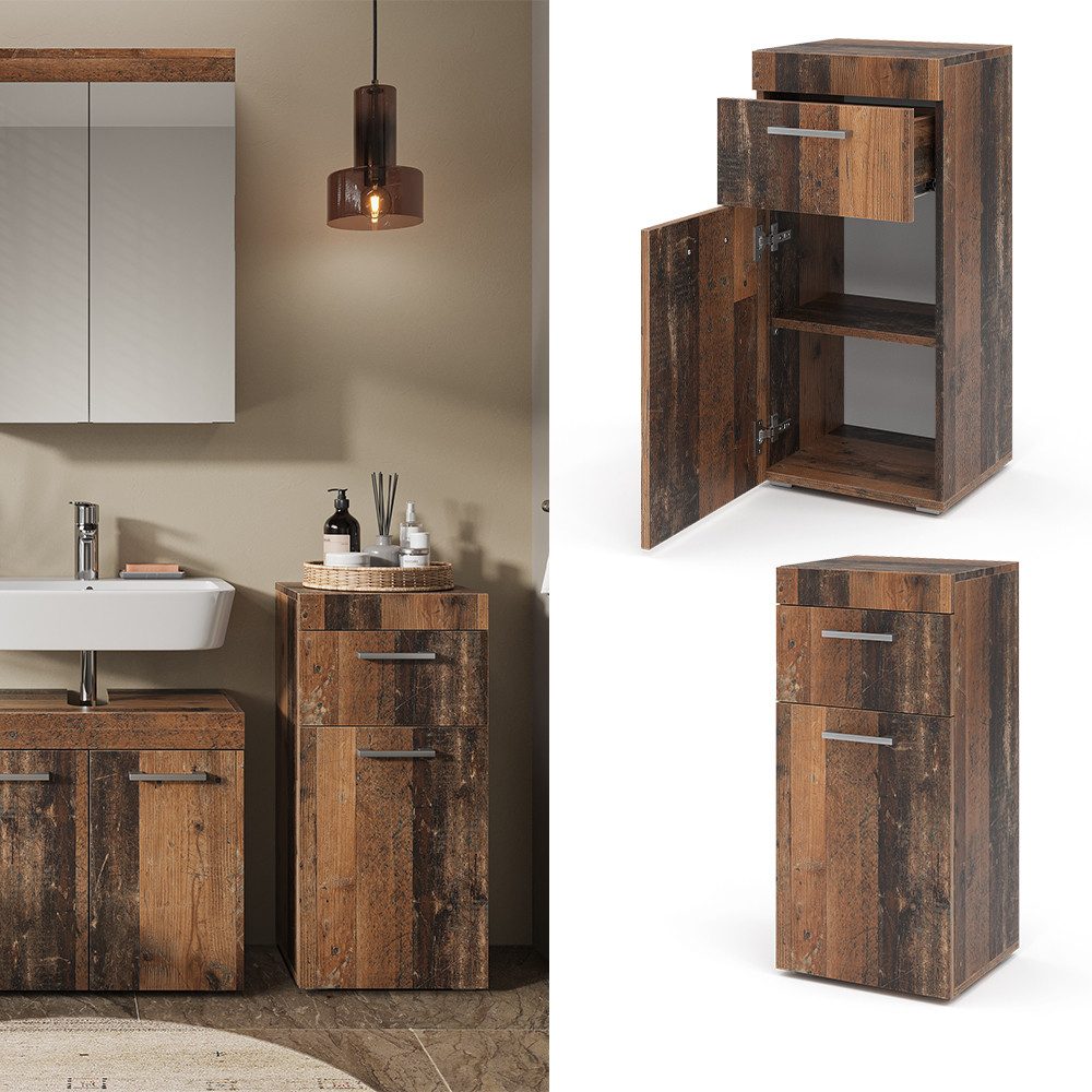 Vicco Midischrank Luna, Oldstyle, 37 x günstig online kaufen