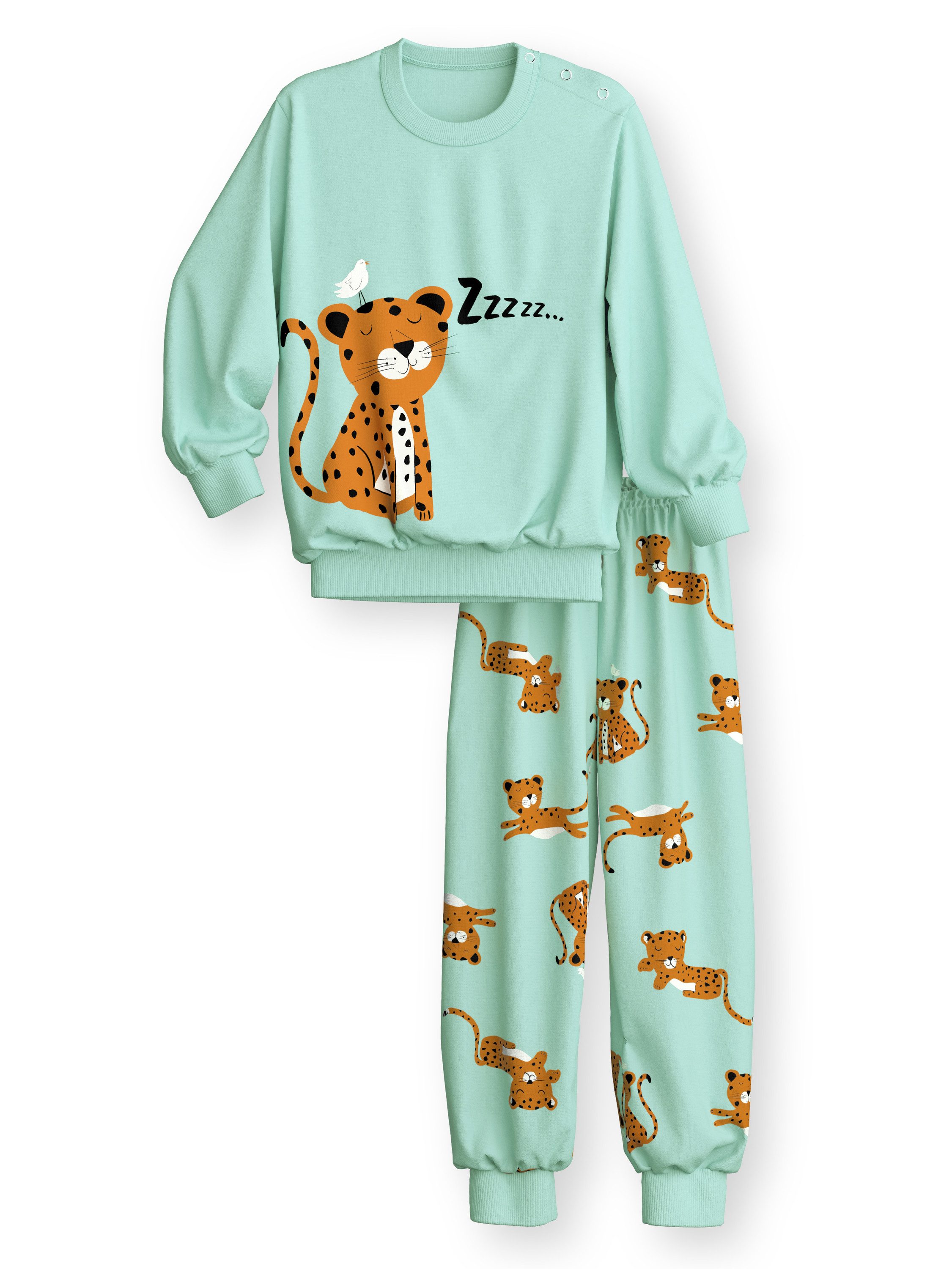 CALIDA Pyjama Toddlers Animals Kinder (2 tlg)