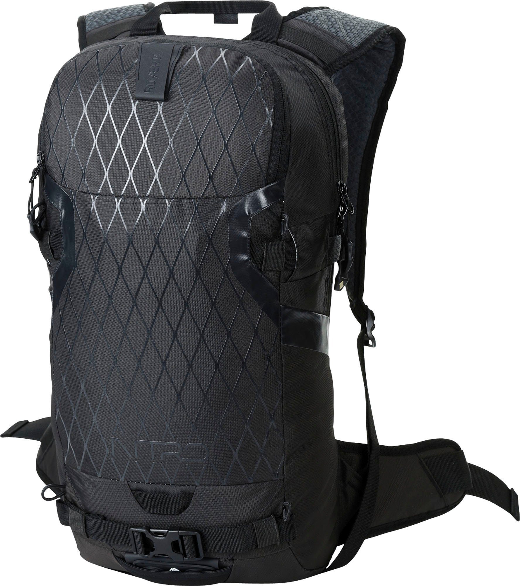 NITRO Trekkingrucksack Rover 14, Fahrradrucksack, Wanderucksack, Freizeitrucksack, Street- und Bikepack phantom