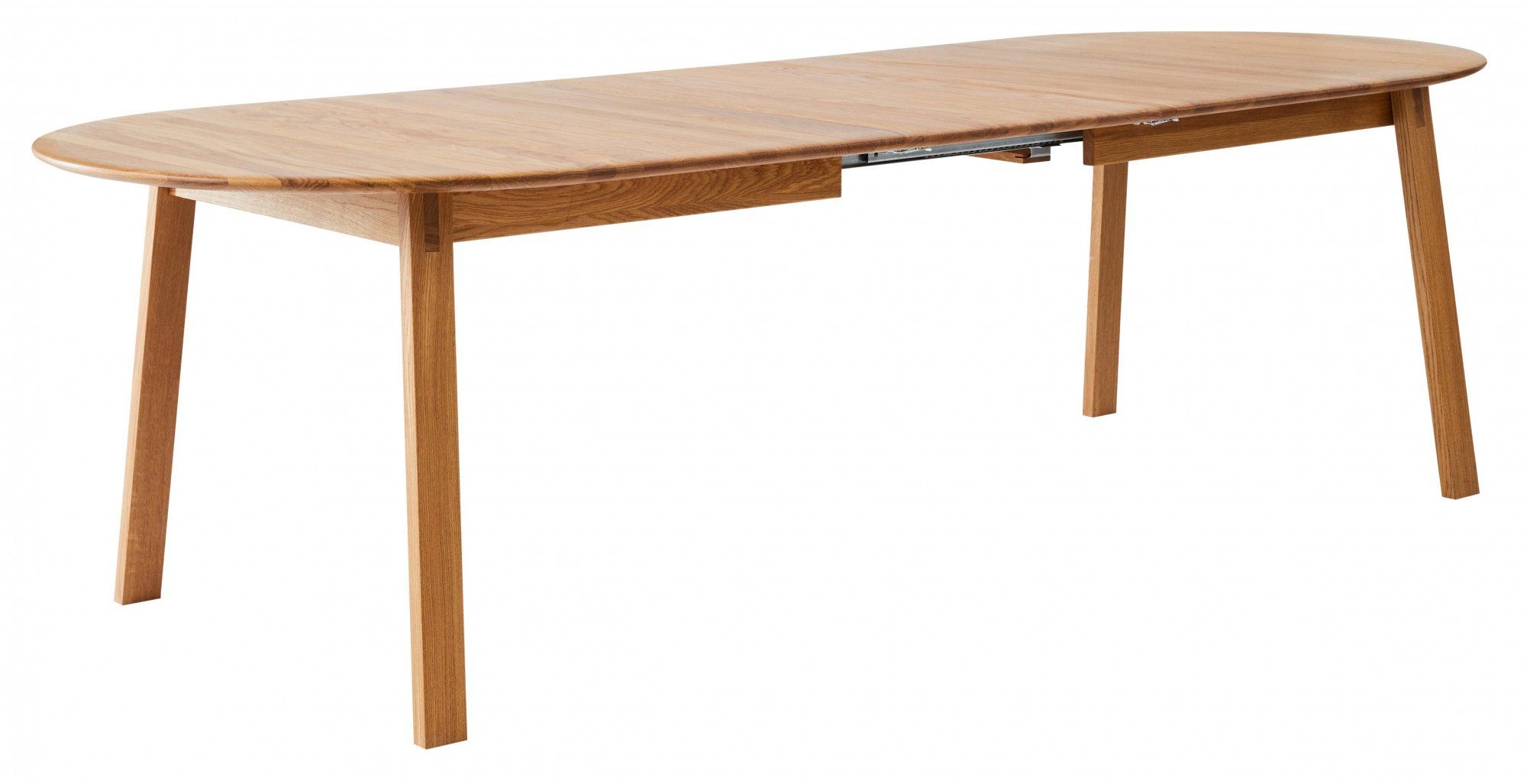Hammel Furniture Esstisch Findahl by Hammel Amalfi Designtisch, 220x100 cm, aus massivem Eichenholz, mit Verlängerungsfunktion