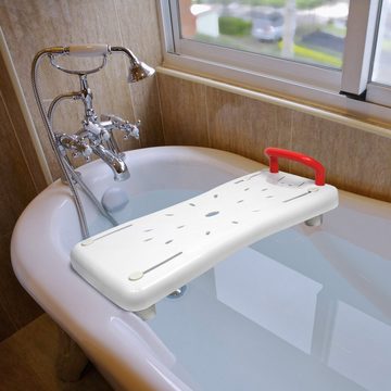 AUFUN Badewannenablage Frühstückstablett Badewannentablett, Tablett für die Badewanne