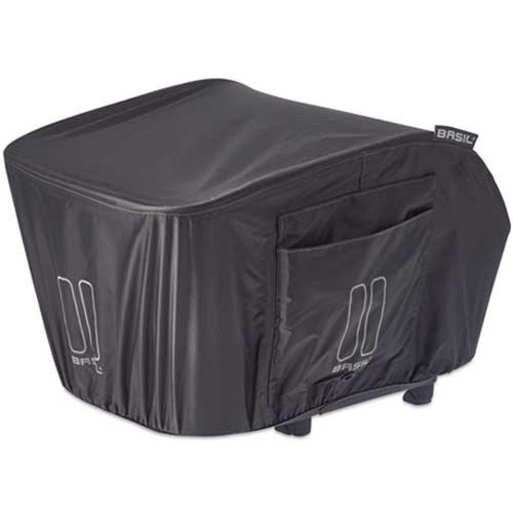 Basil Fahrradtasche Basil Keep Dry Regenhaube für Icon Bold Fahrradkorb - Wasserdicht Grau