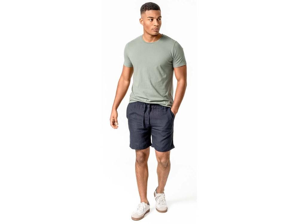 LIVING CRAFTS Shorts Living Crafts Herren-Bermuda-Short 'ALFON' aus 100